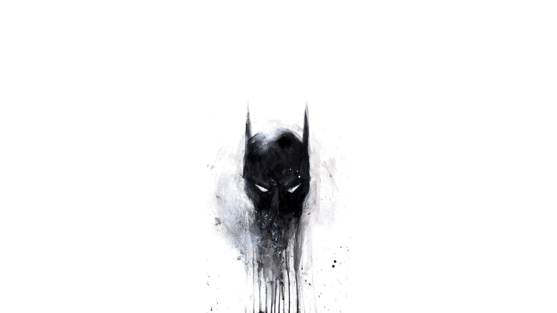 1920x1080 Batman's mask painting