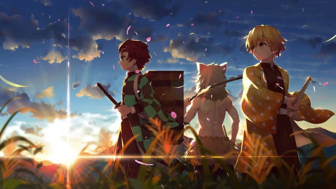 1280x720 Anime Live Wallpaper 4K Demon Slayer Inosuke Kyojuro