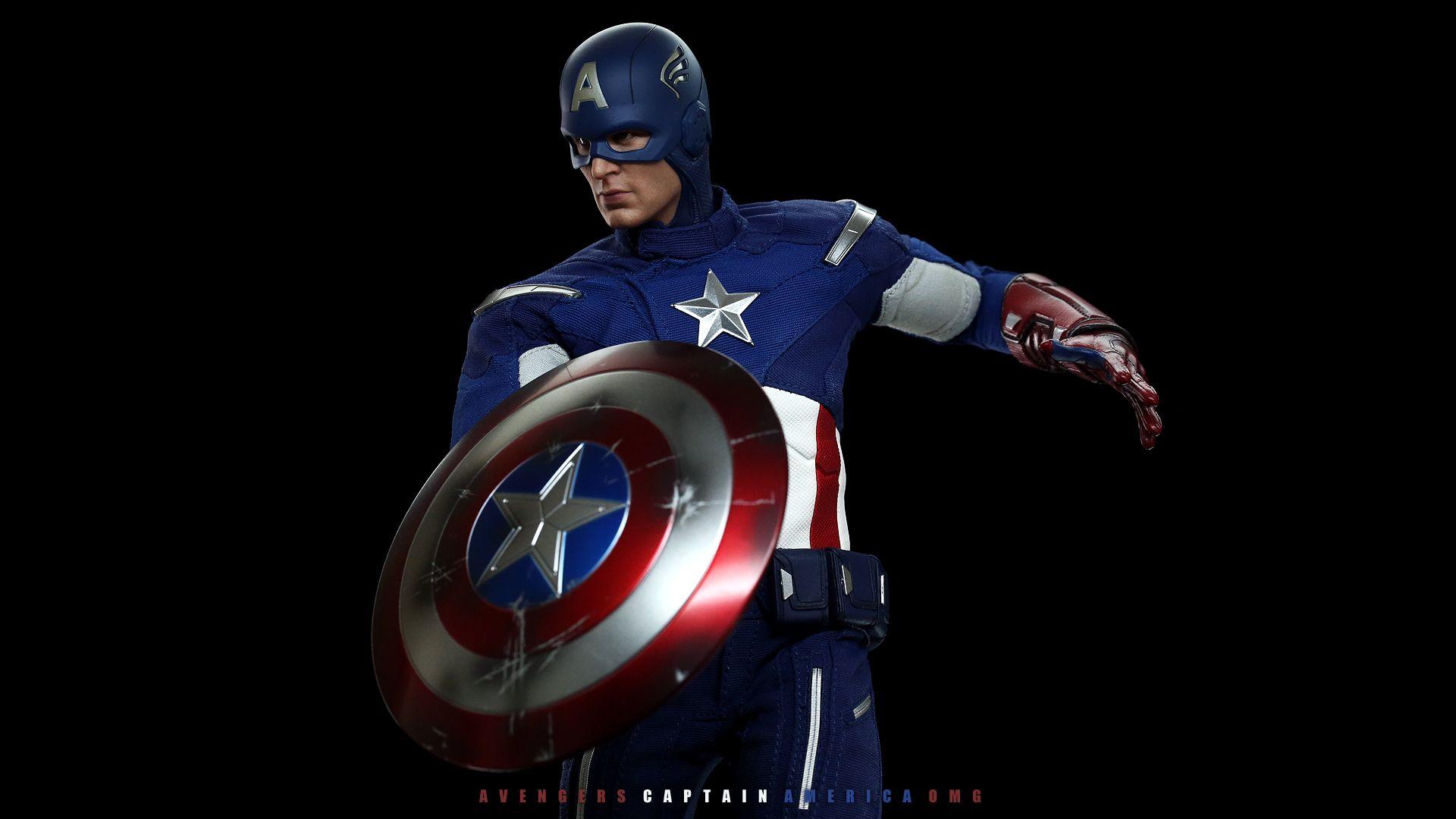 1920x1080 Captain America Avengers 2 Helmet Pointed Star Shield HD Desktop