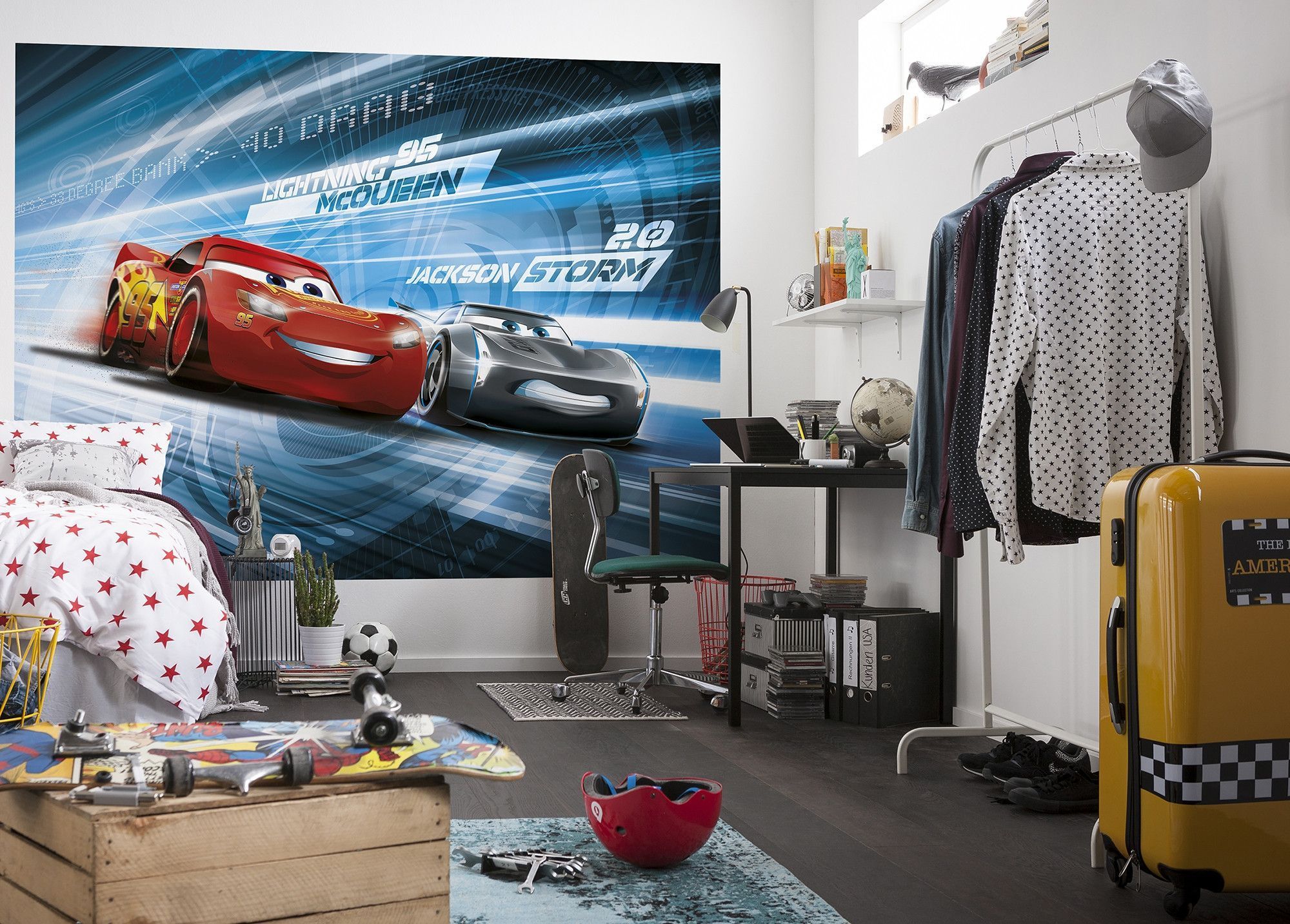 2000x1433 Photomural Cars3 Simulation from Disney