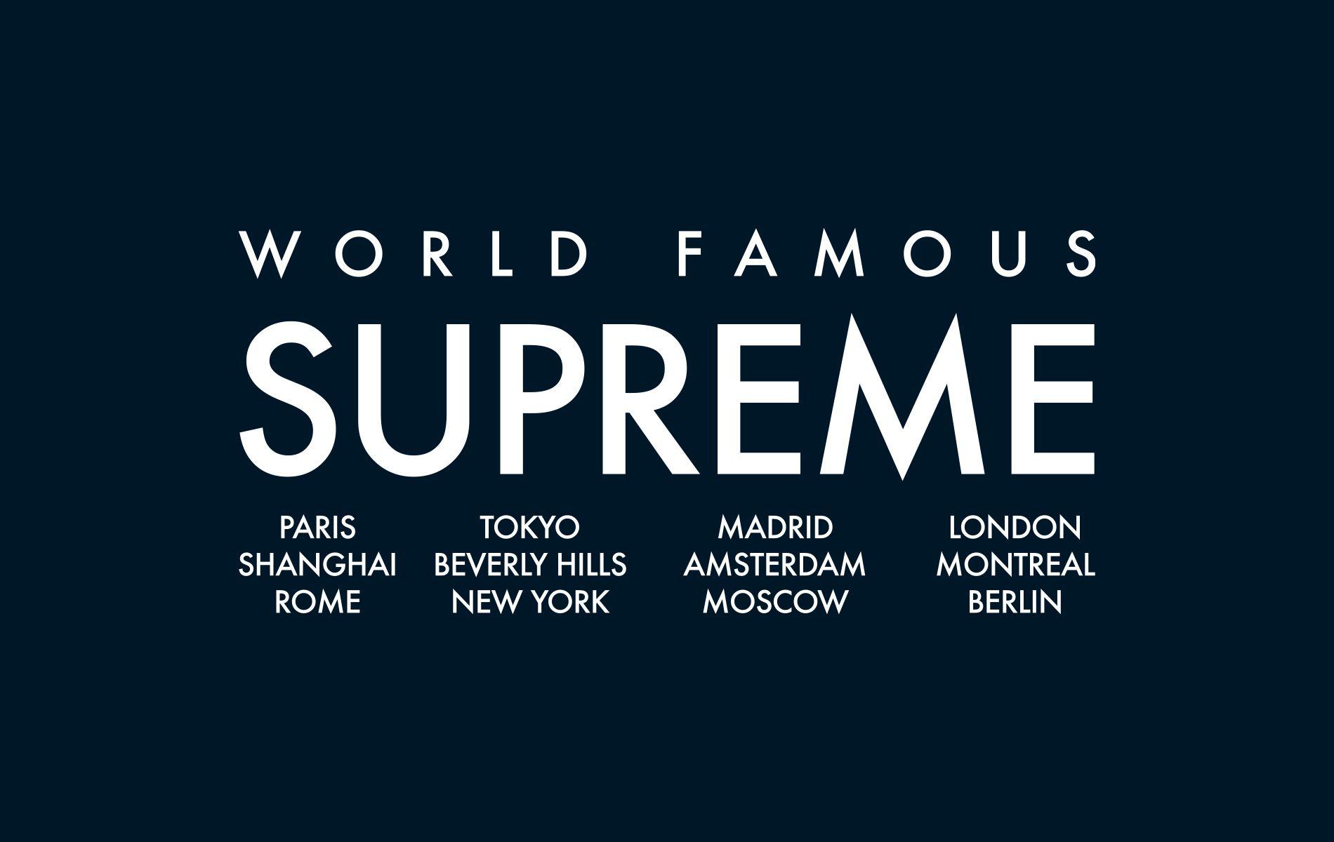 1900x1200 Supreme Wallpaper in 4K