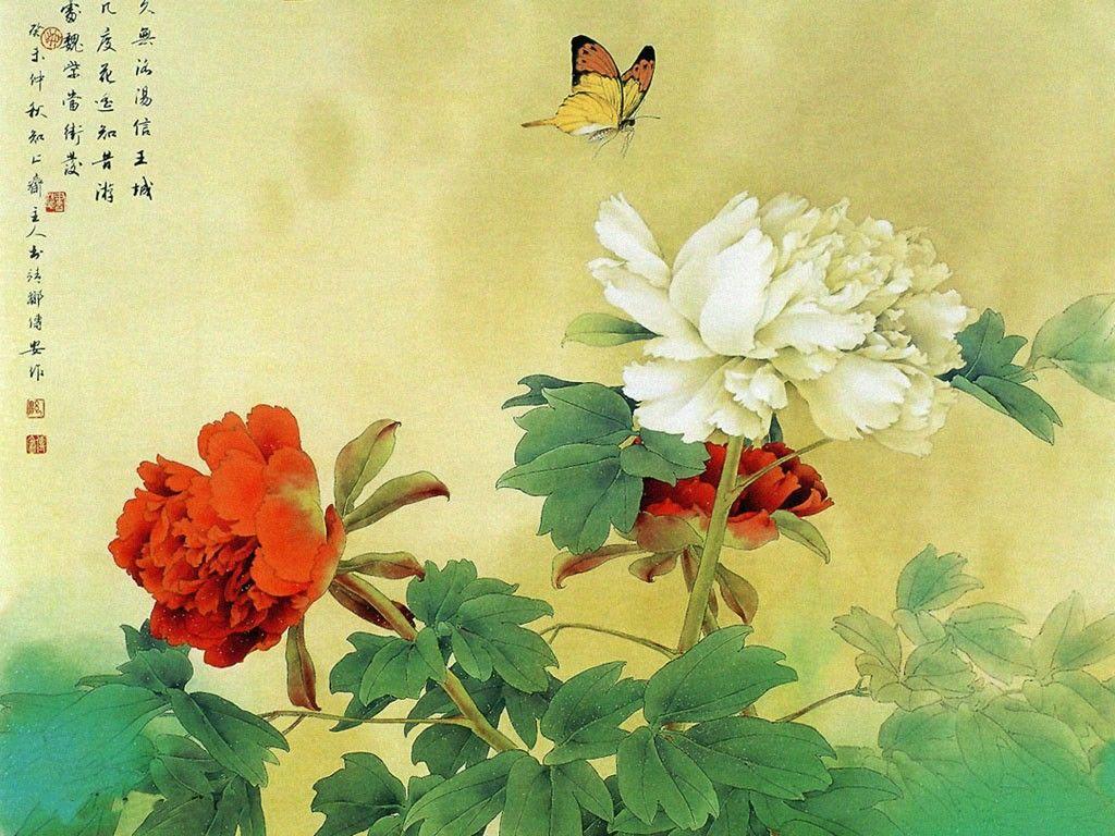 1024x768 Asian Tag wallpaper: Asian Japanese Chinese Paintings Art Desktop