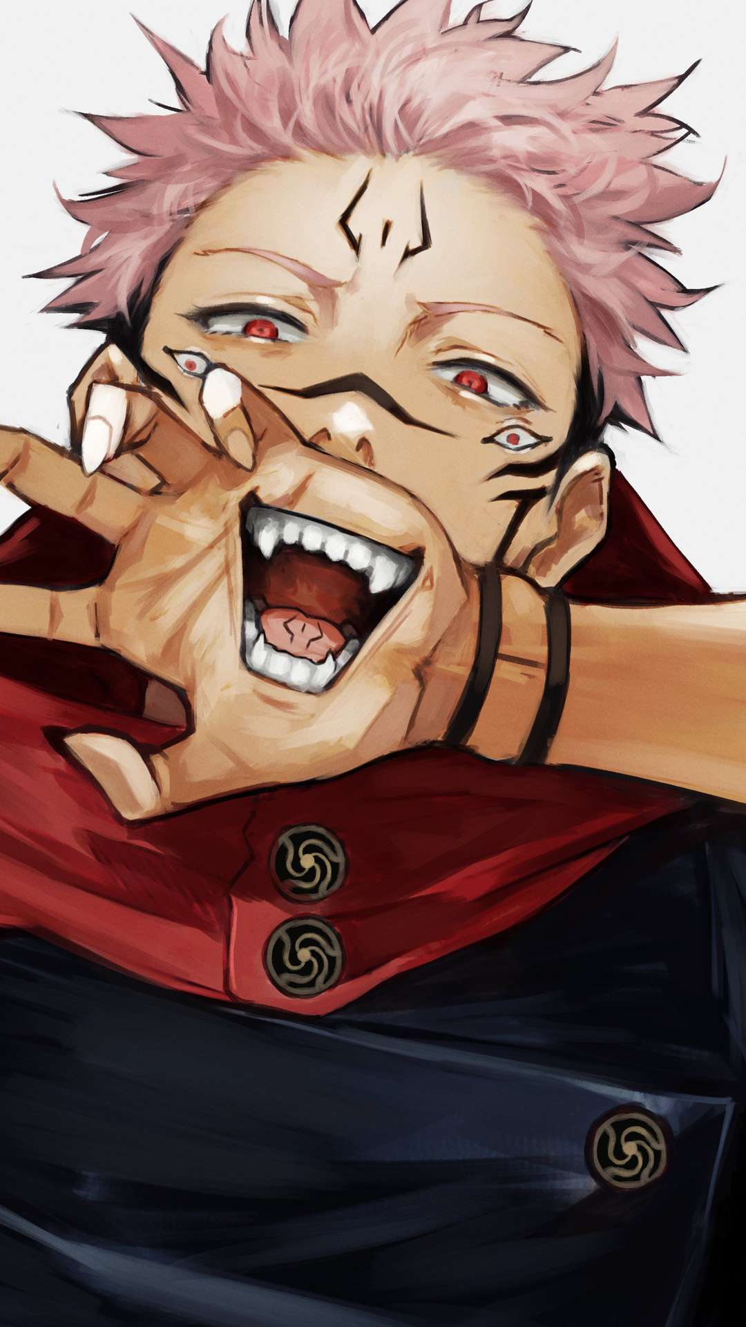 1080x1920 Sukuna 4k Phone Wallpaper