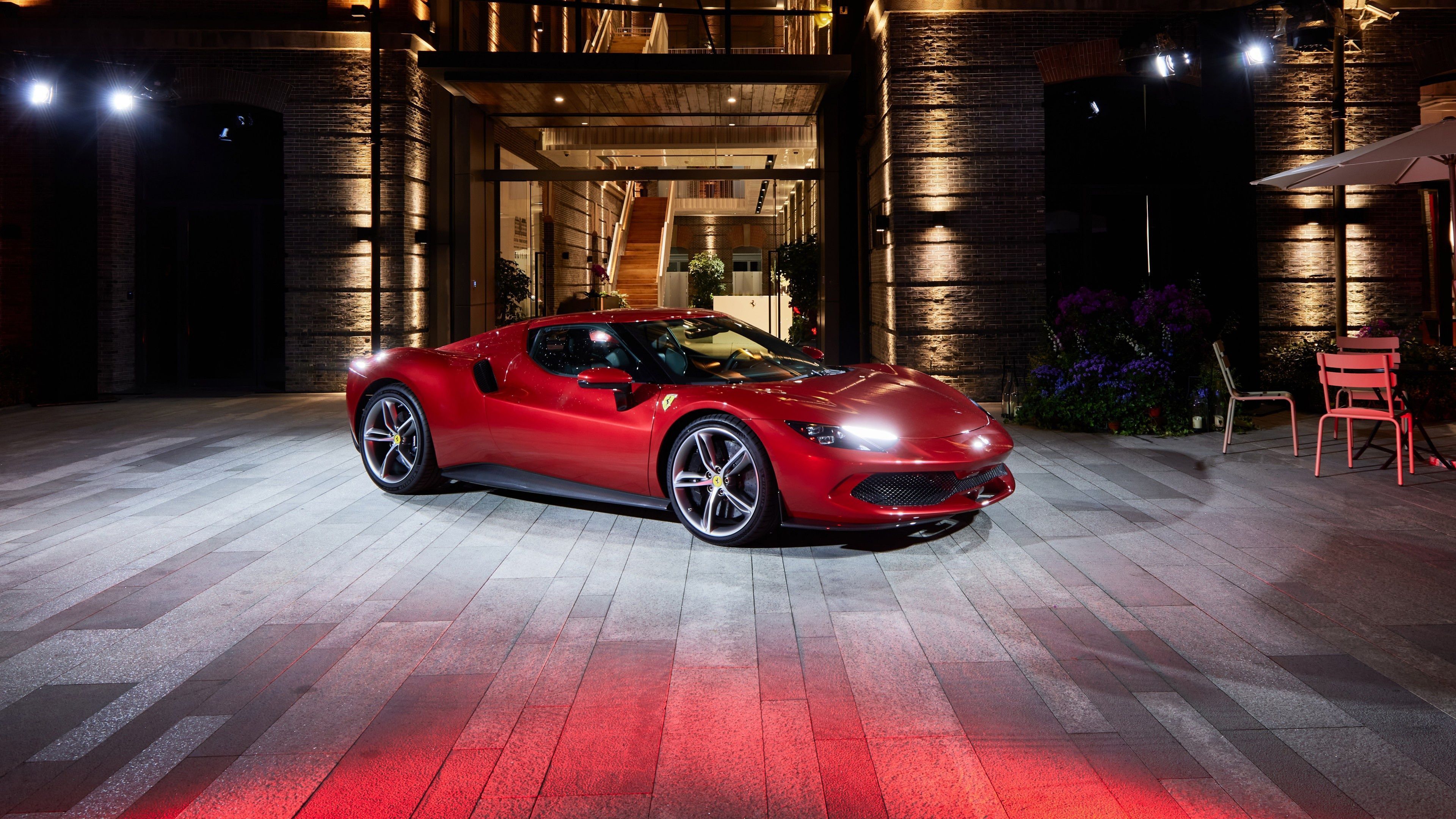 3840x2160 Ferrari 296 GTB HD Wallpaper and Background