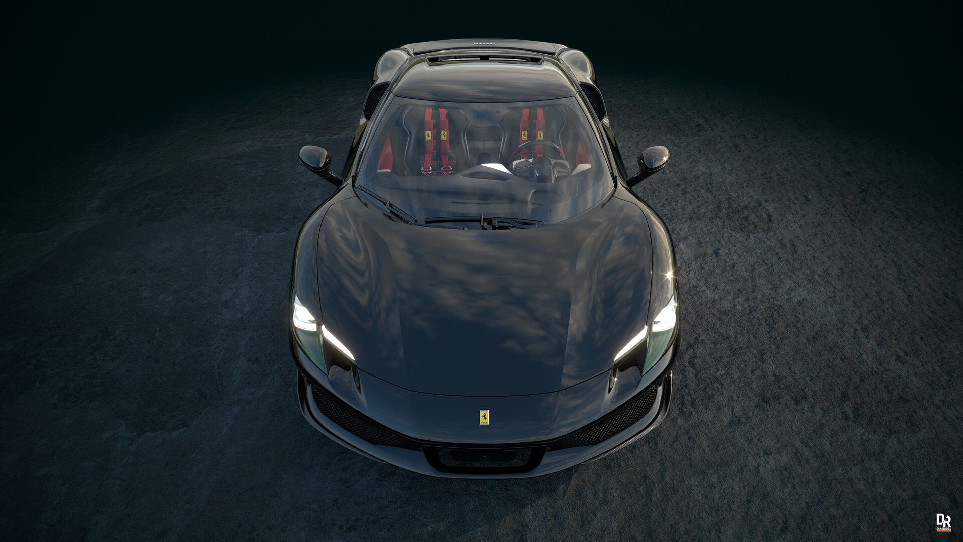 1920x1080 Ferrari 296 GTB