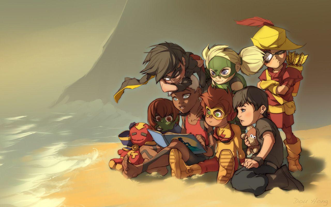 1280x800 Young Justice Wallpaper LRN, 230.56 Kb