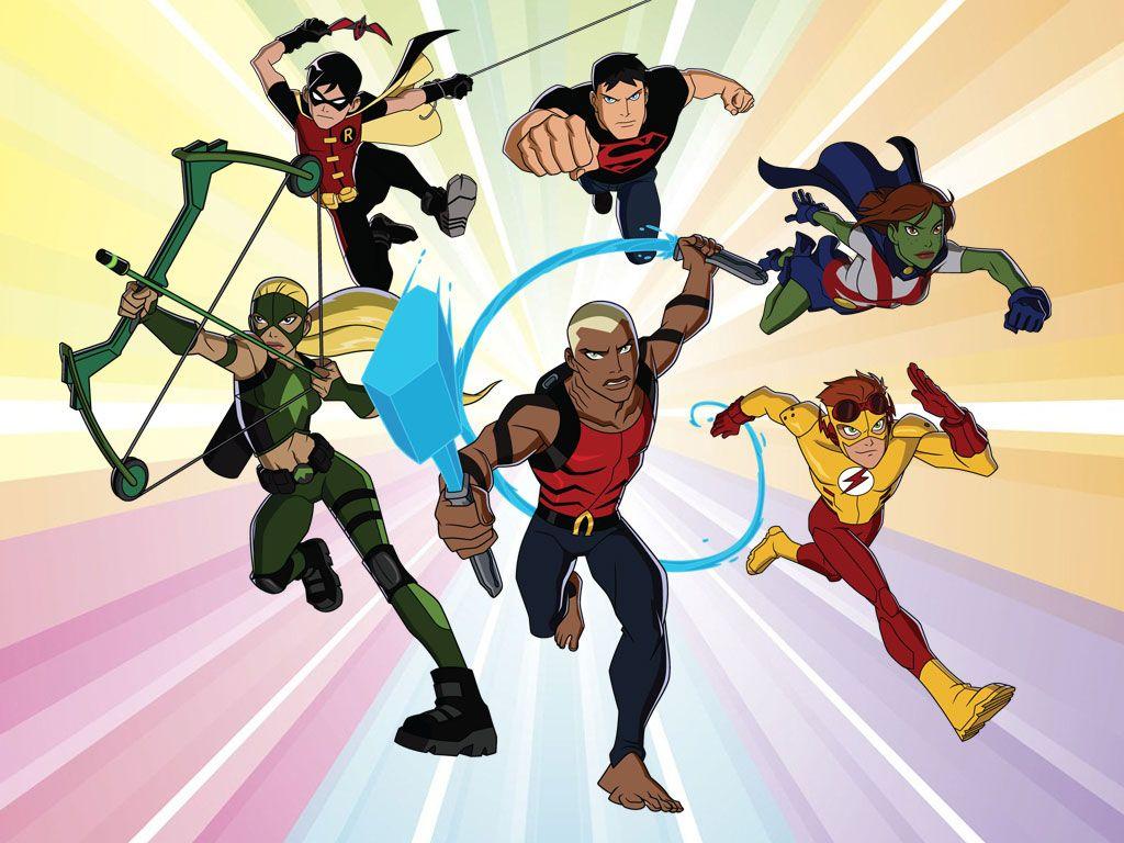 1024x768 Young Justice Titans Vs. Young Justice Wallpaper 31080764
