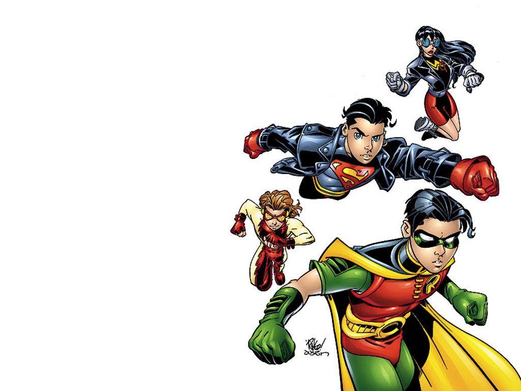 1024x768 Young Justice Wallpaper 22 X 768