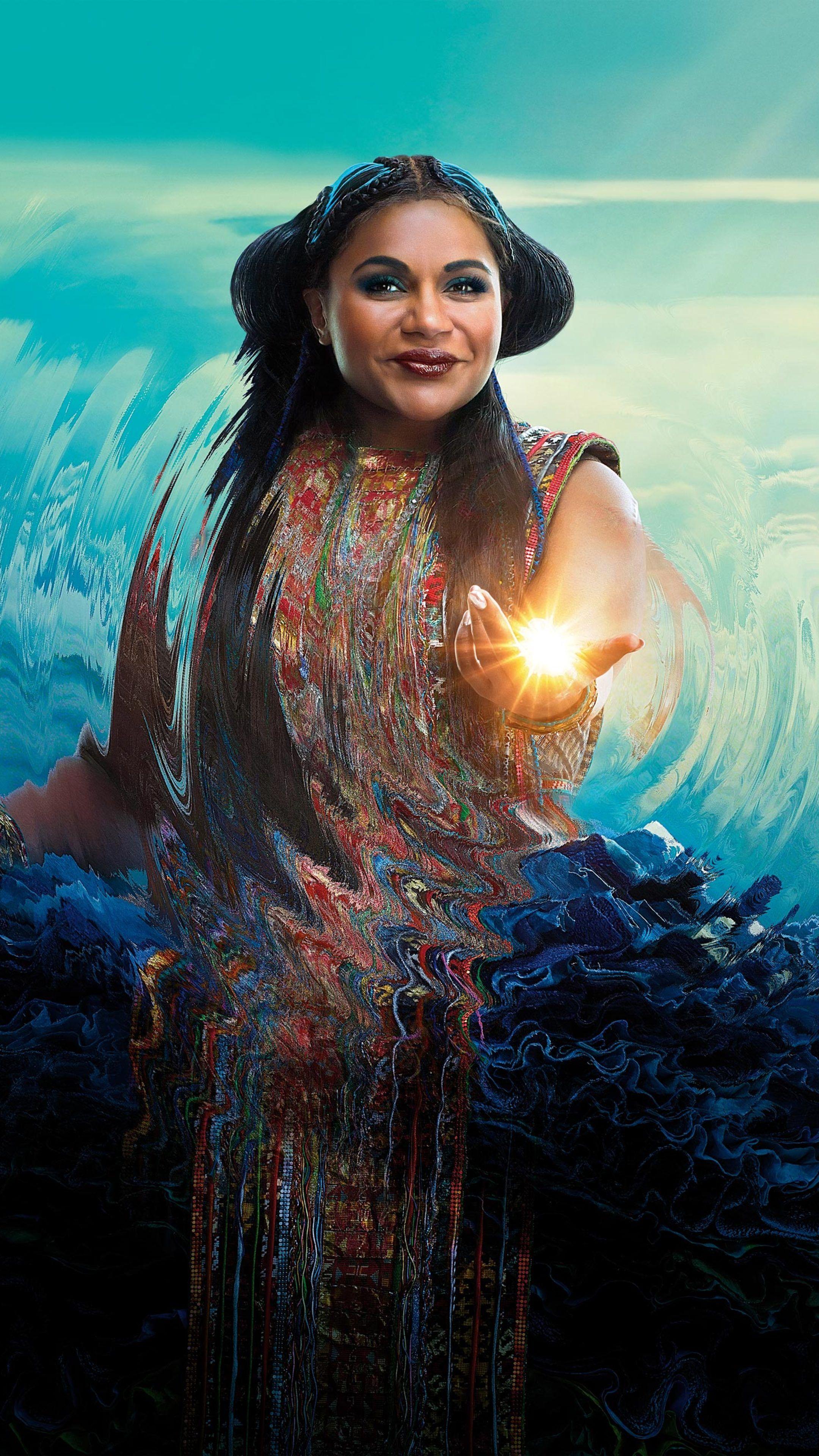 2160x3840 Mindy Kaling As Mrs Who In A Wrinkle In Time 2018 Sony