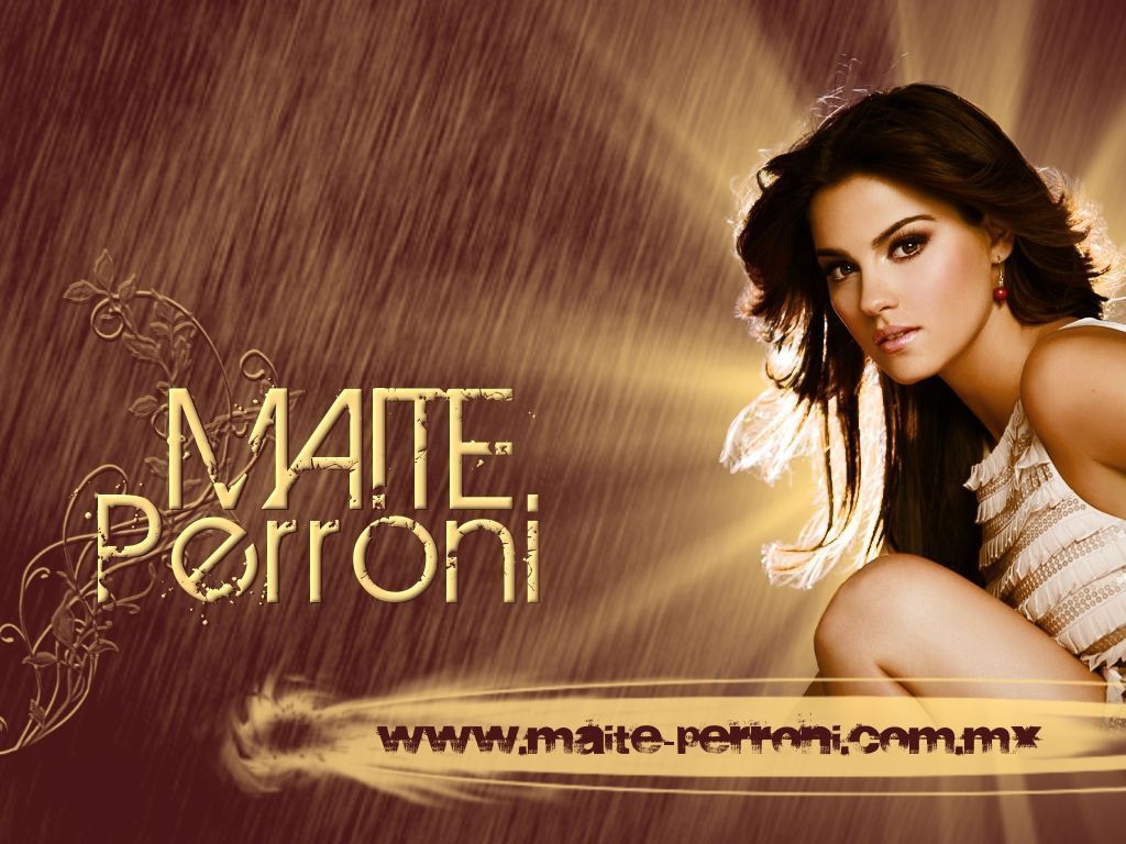 1024x768 Maite Perroni Perroni Beorlegui Wallpaper