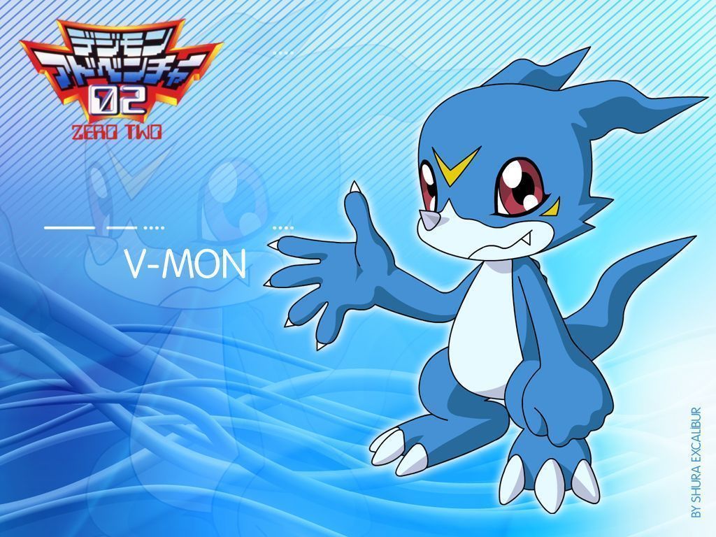 1024x768 Veemon Wallpaper