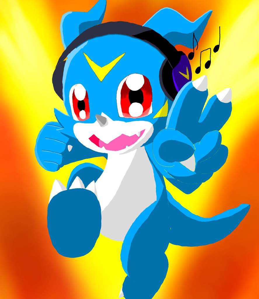 887x1024 Veemon
