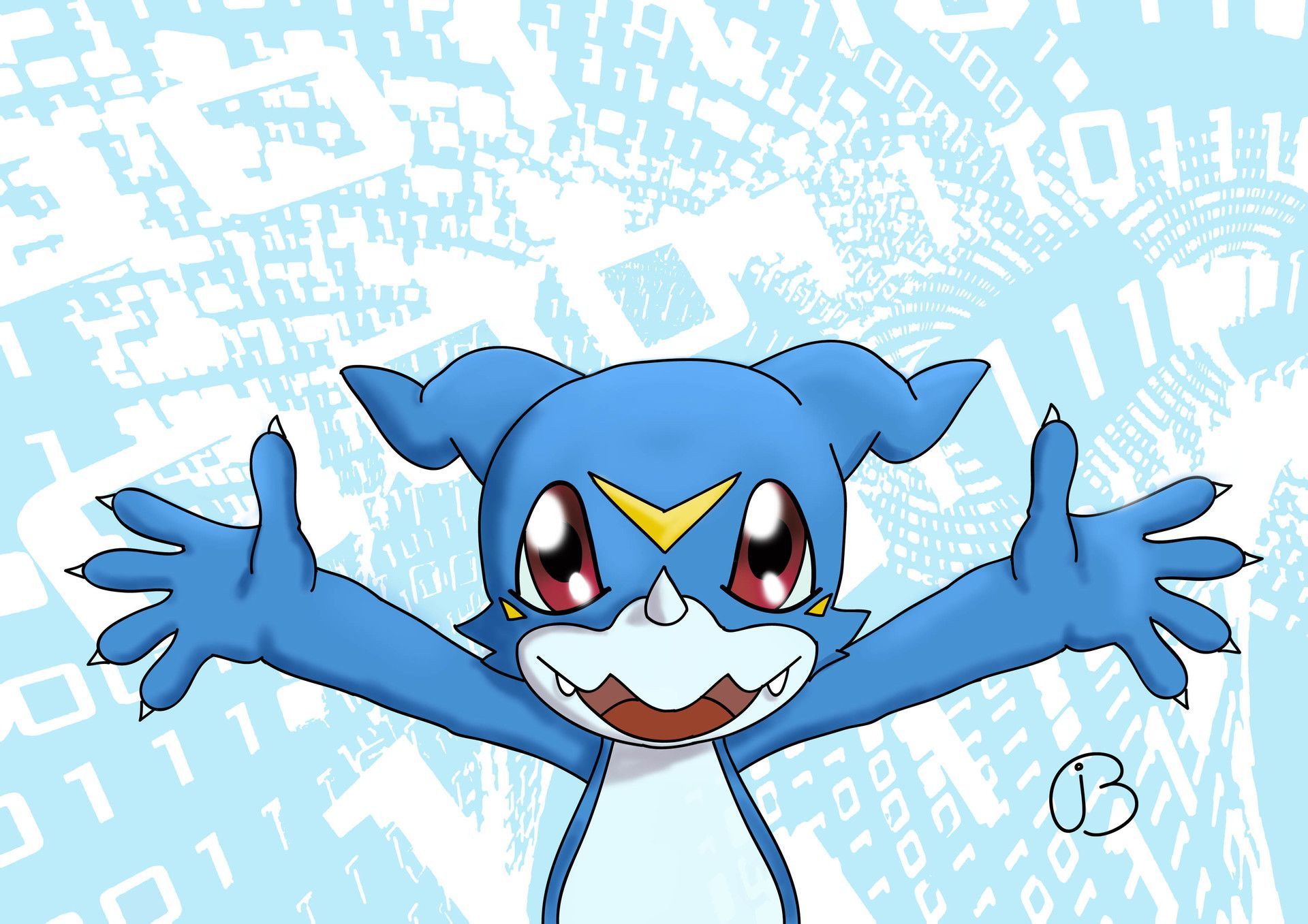 1920x1357 Veemon