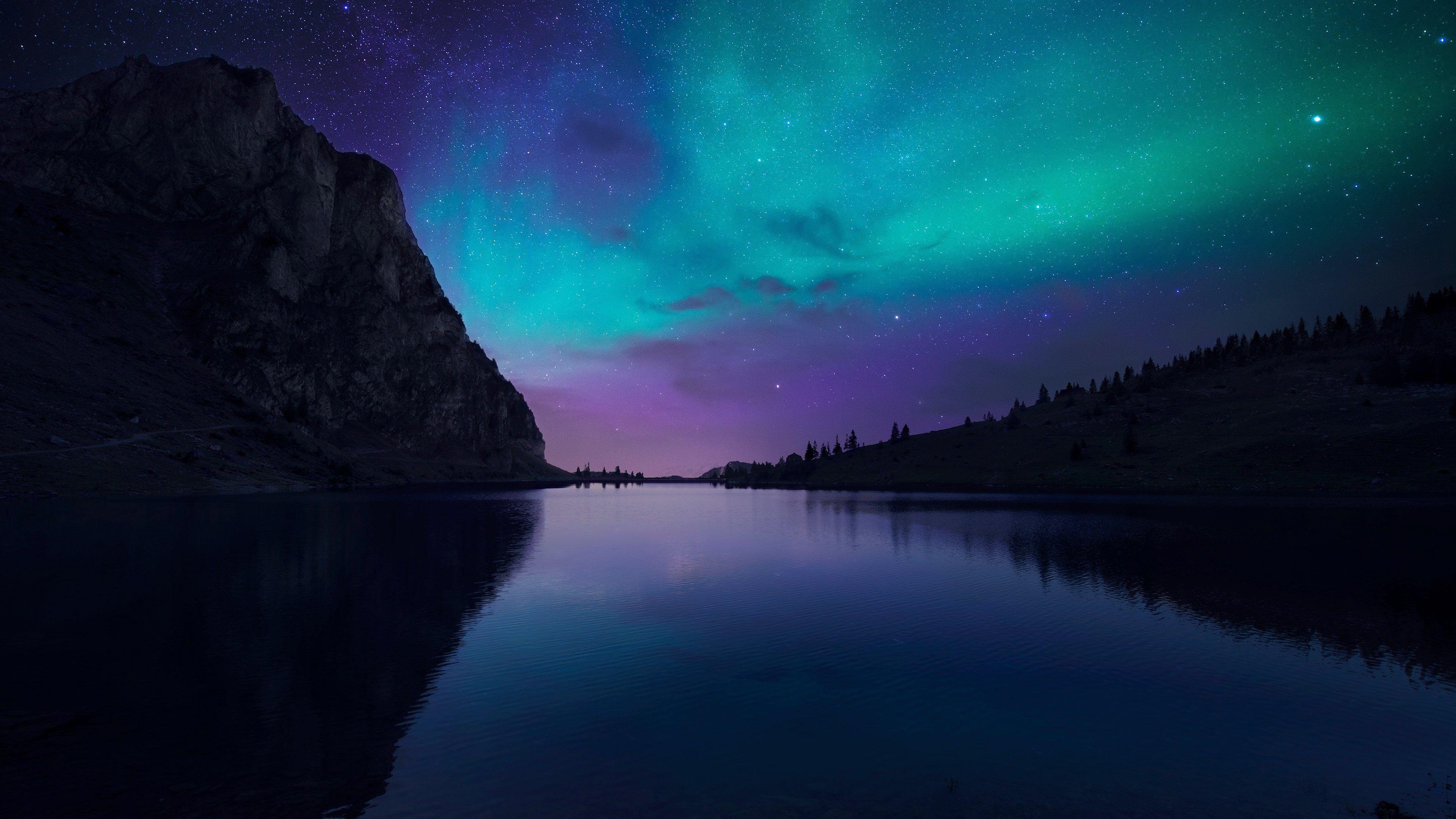 3840x2160 3840x2160 aurora 4k top computer wallpaper. Nature