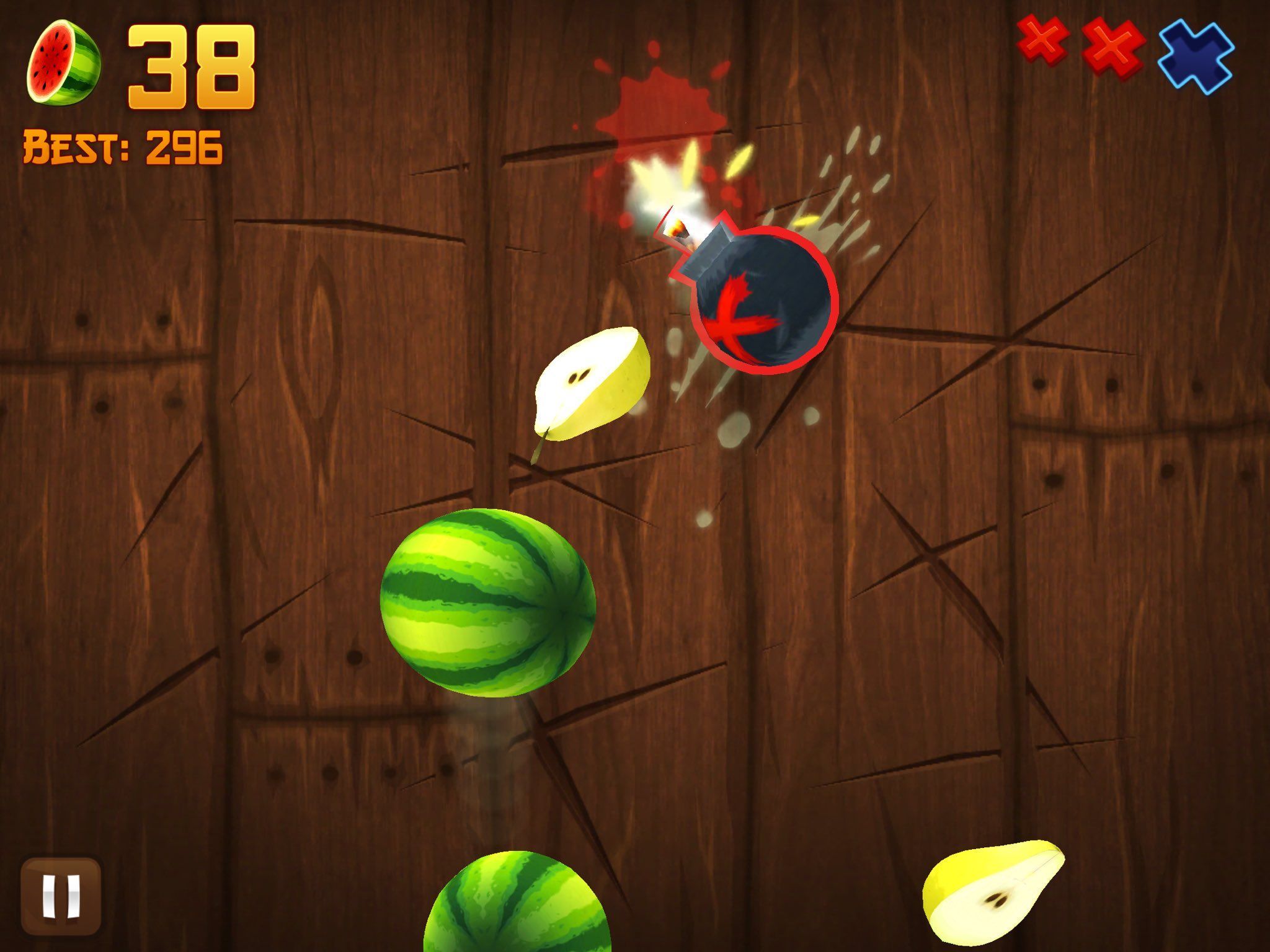 2048x1536 Joyce St Antoine on X: Fruit Ninja: Classic