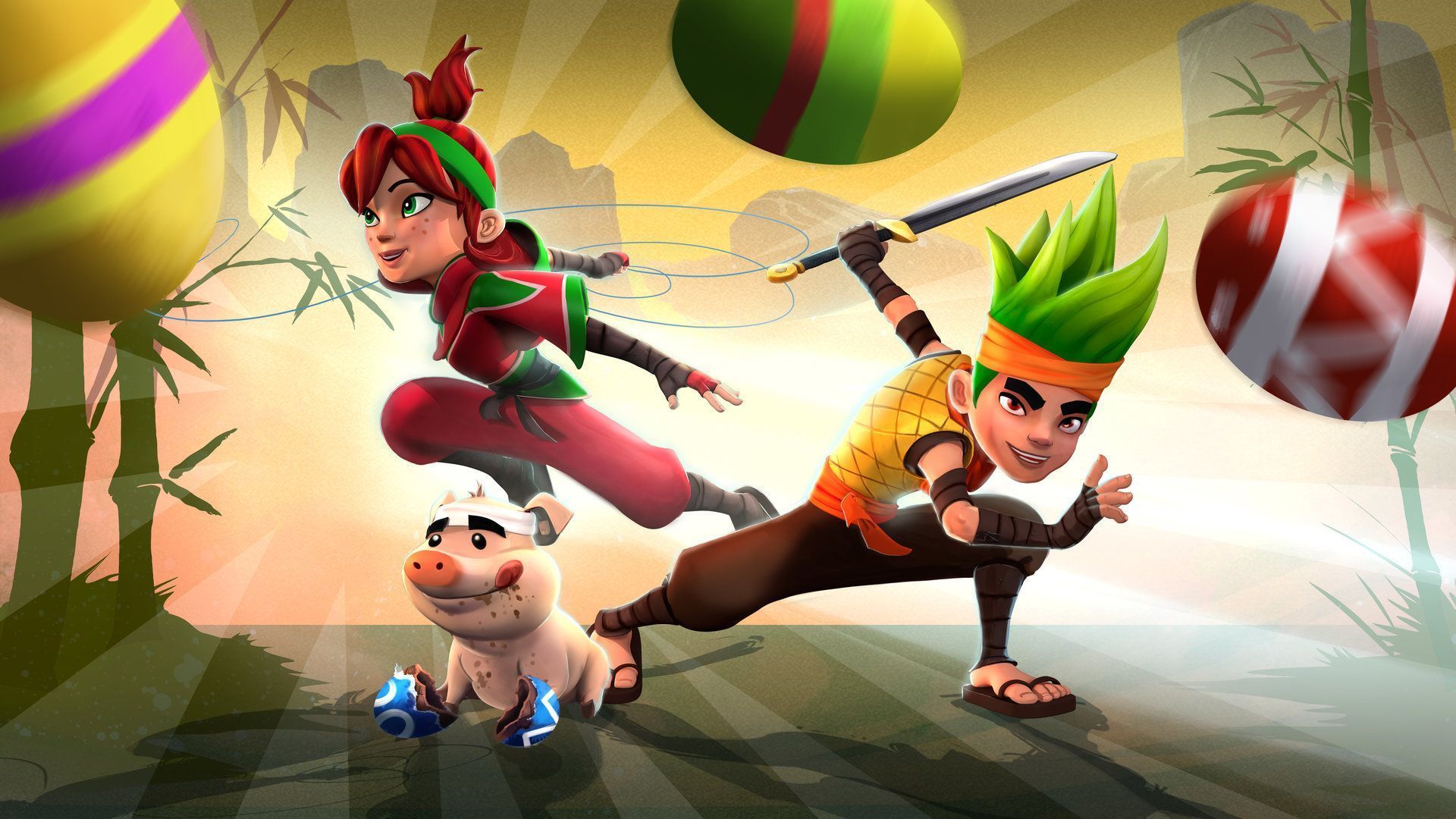 1920x1080 Rod Wong Ninja Easter Art Banner