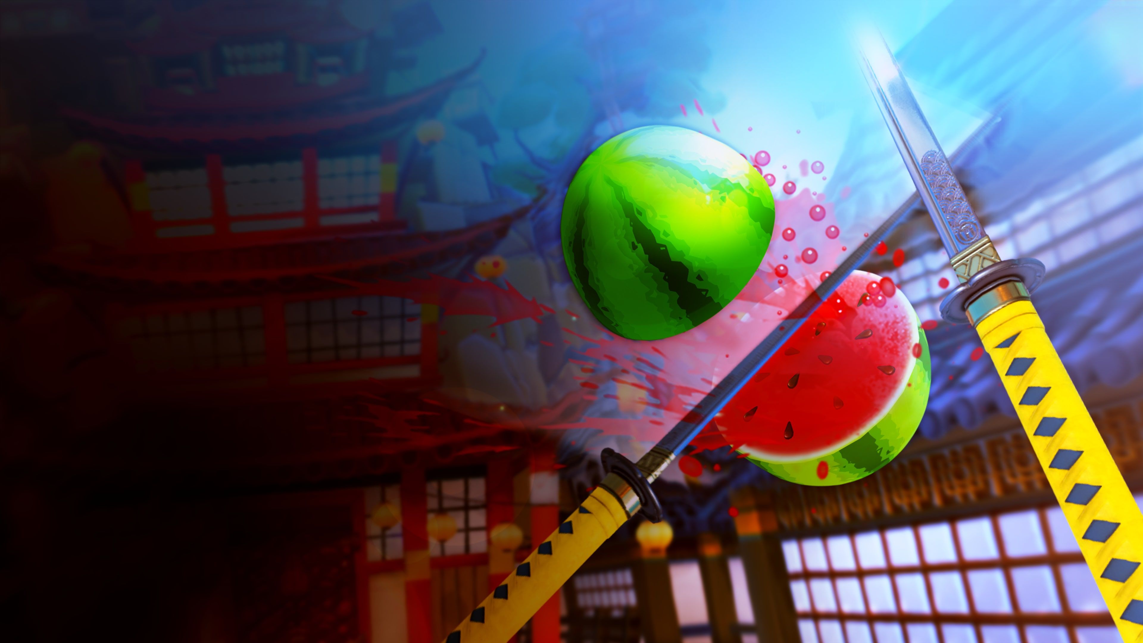 3840x2160 Fruit Ninja VR