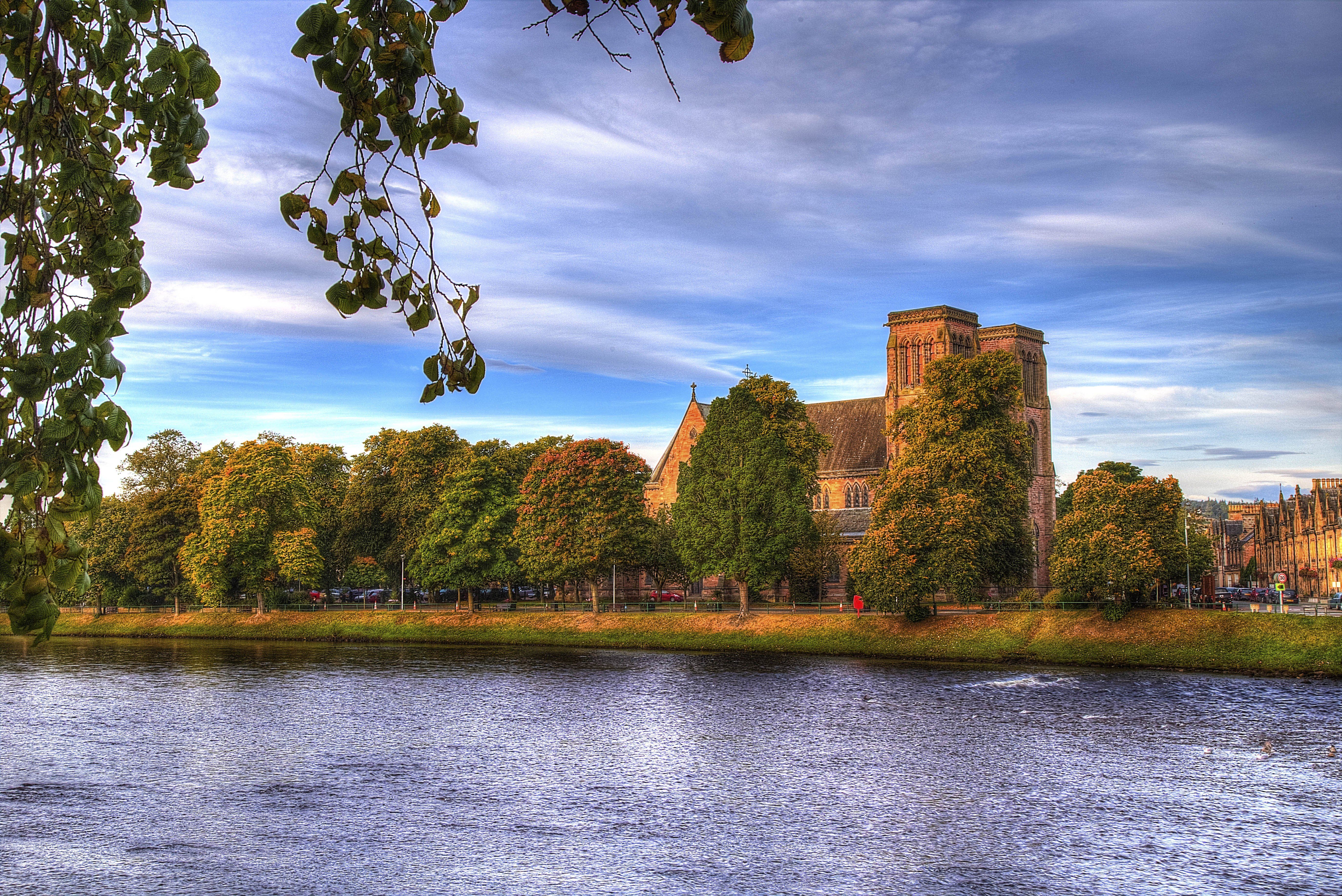 5496x3670 Inverness Cathedral Cathedral of the Episcopal Church of Scotland wallpaperx3670