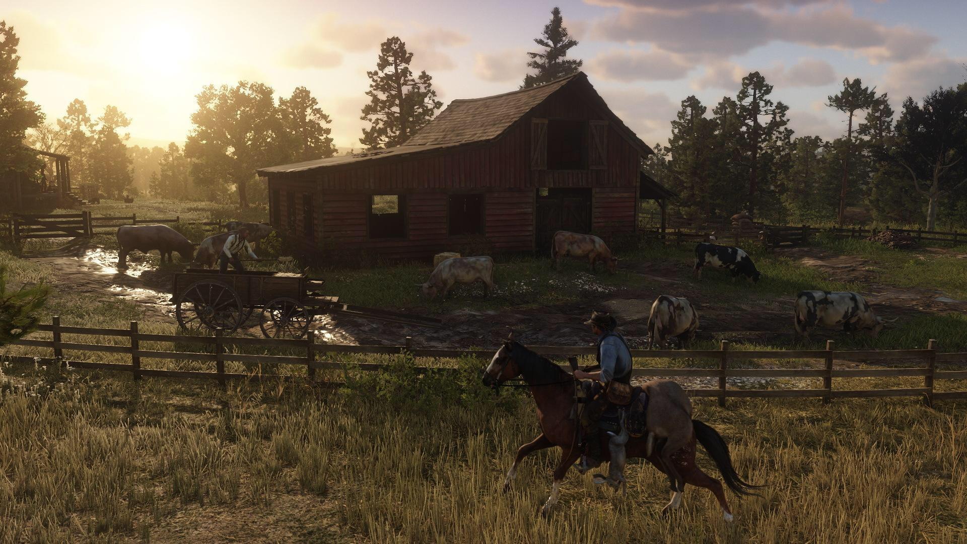 1920x1080 Be able to own a ranch in online? I can't be the only one who wants this at the full release? Owning a ranch with animals and a farm as a business