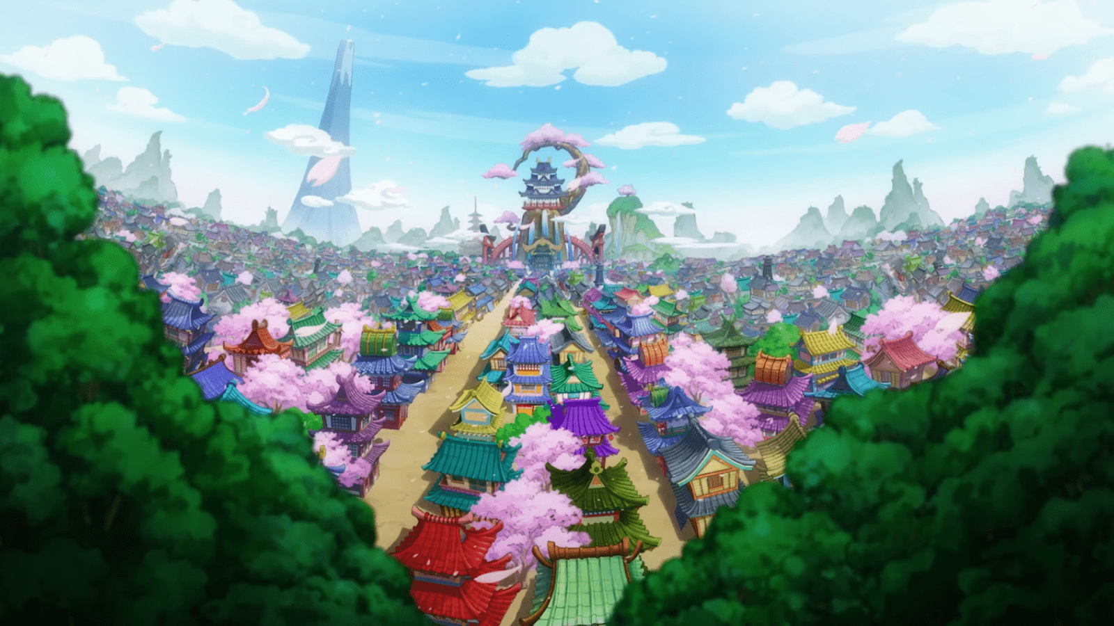 1600x900 Where is the Flower Capital located in One Piece?