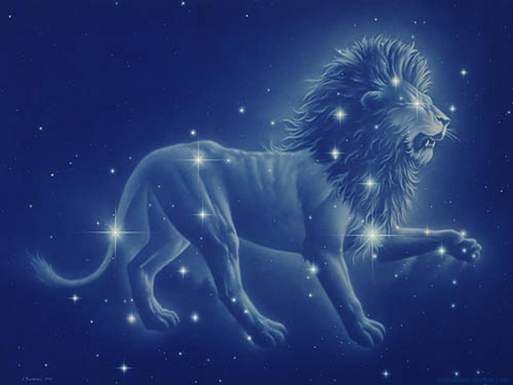1024x768 Leo Zodiac Wallpaper