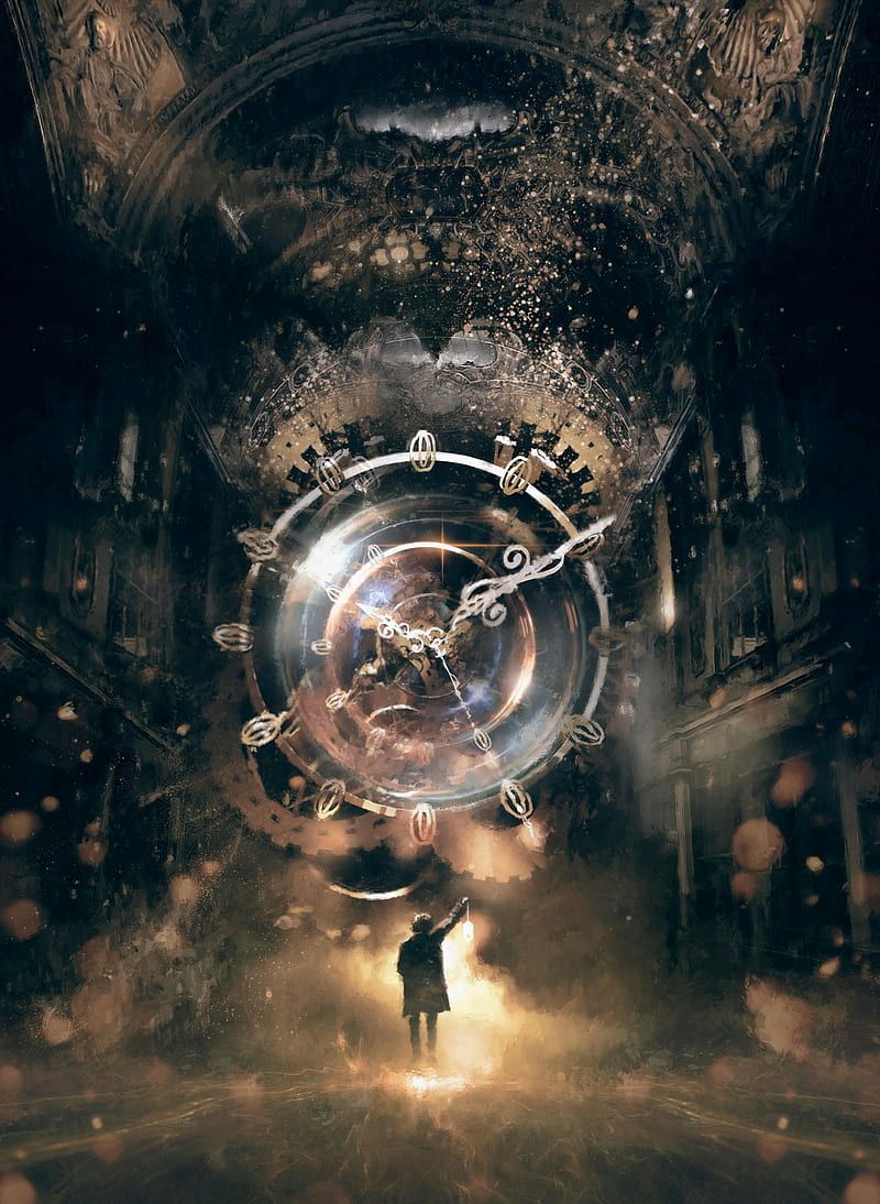 800x1094 HD space time wallpaper