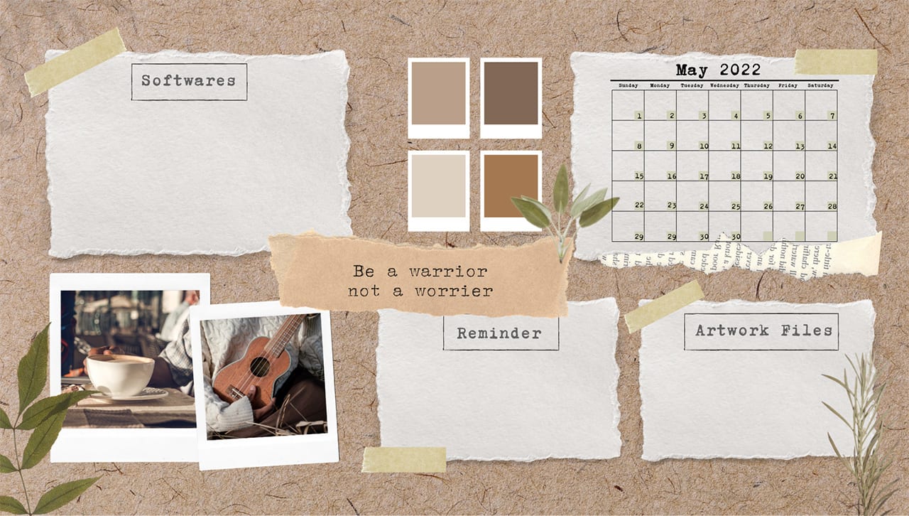 1280x726 Create an aesthetic wallpaper desktop organizer