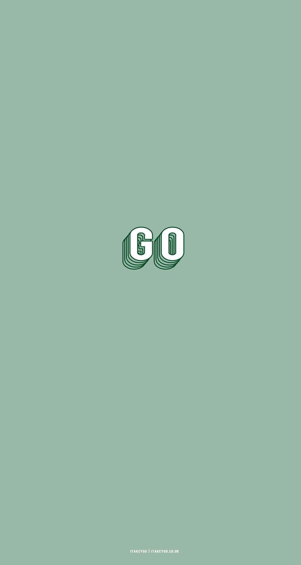 1020x1915 Sage Green Minimalist Wallpaper