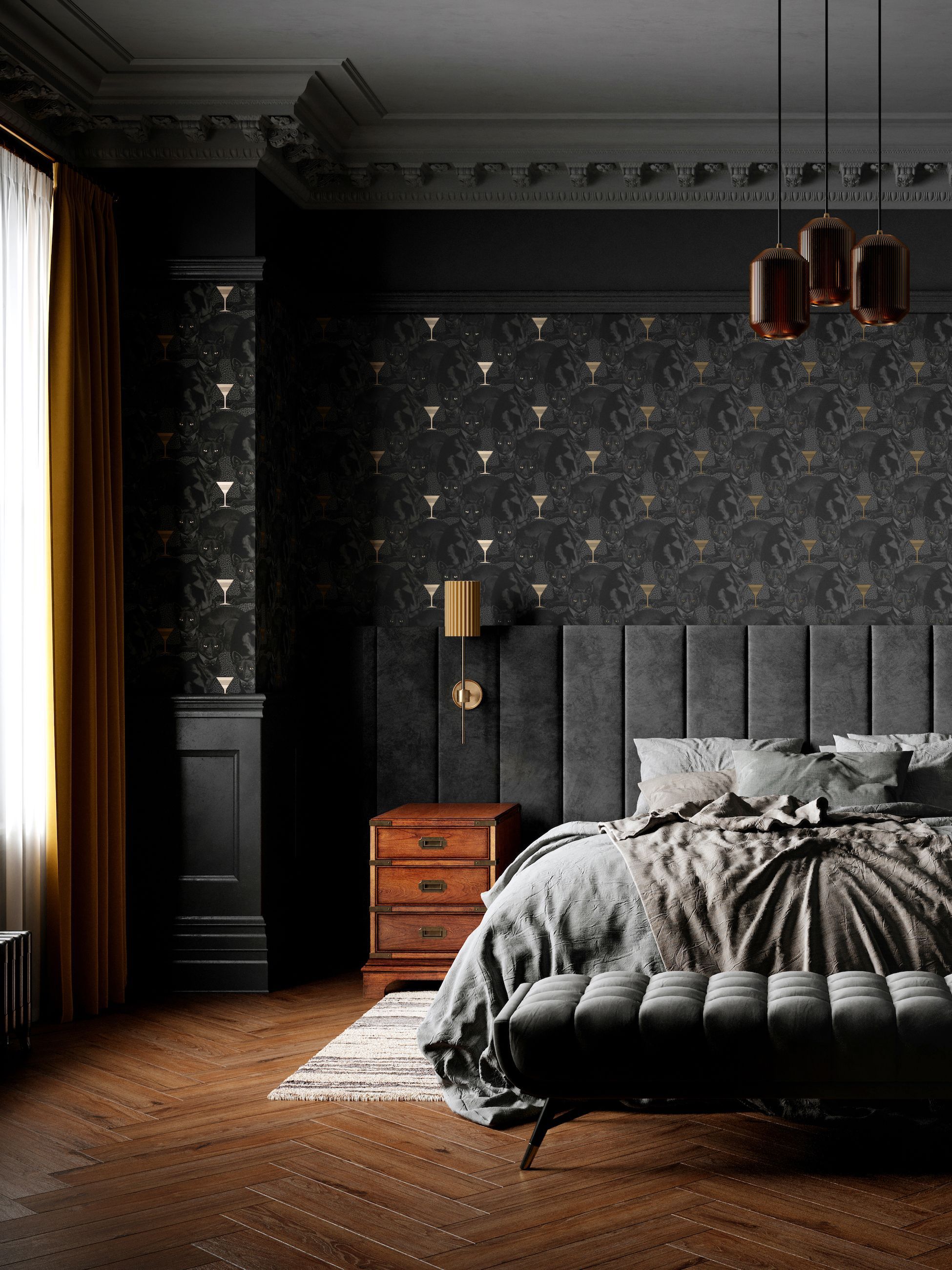 Dark Bedroom Wallpapers Top Free Dark Bedroom Backgrounds