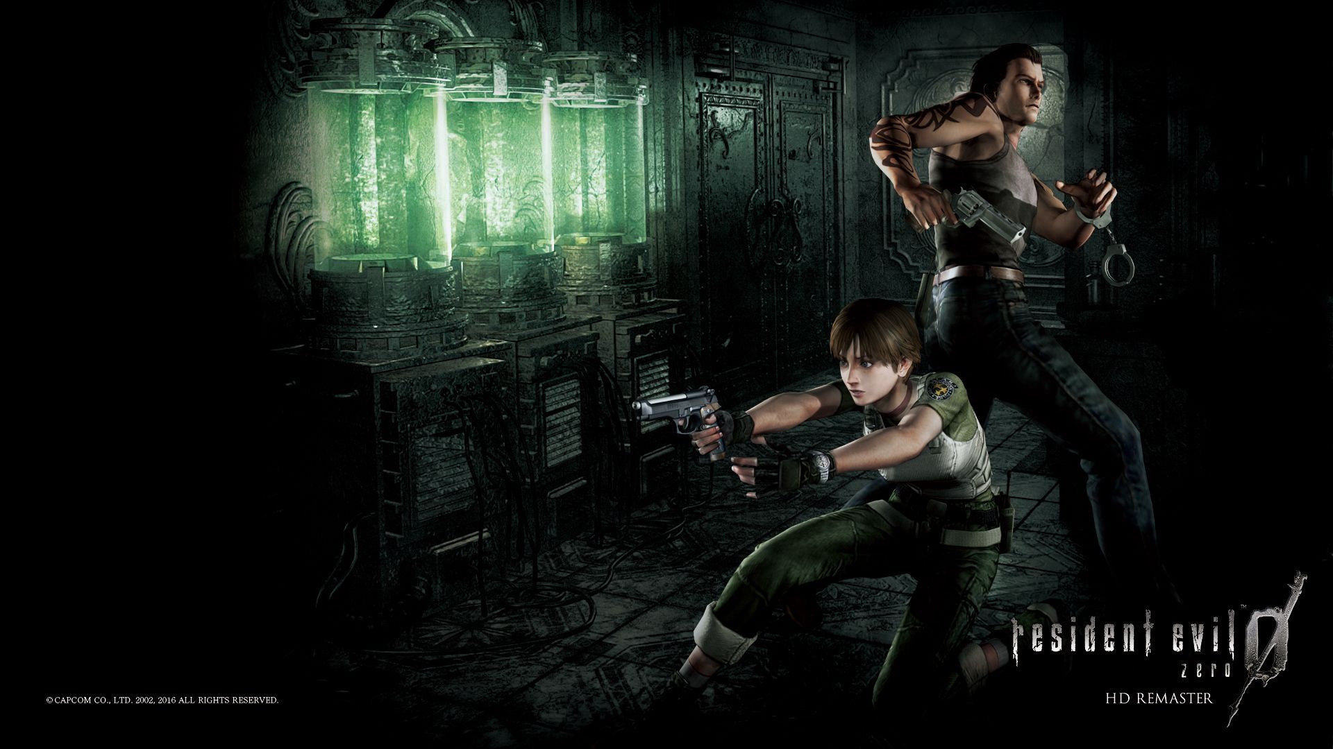 1920x1080 Download wallpaper gun, weapons, the door, bulb, weapon, handcuffs, Resident evil, Magnum, section games in resolution 1920x1080