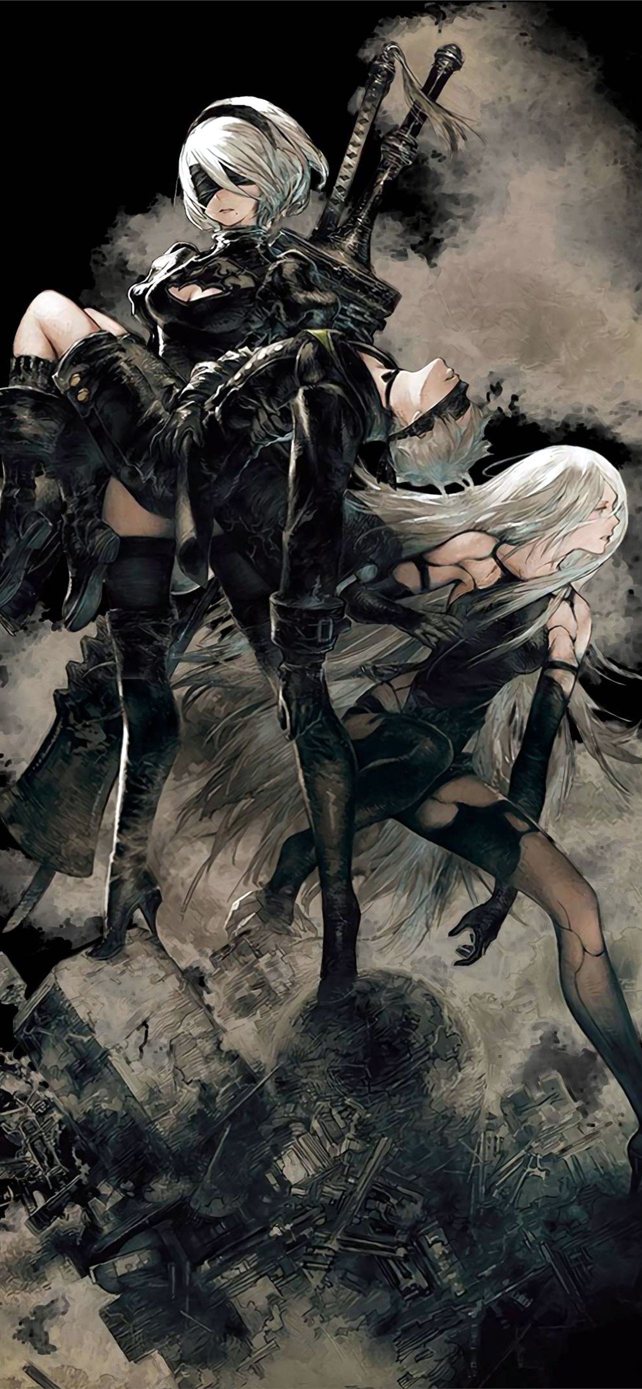 Nier 2B Wallpapers - Top Free Nier 2B Backgrounds - WallpaperAccess