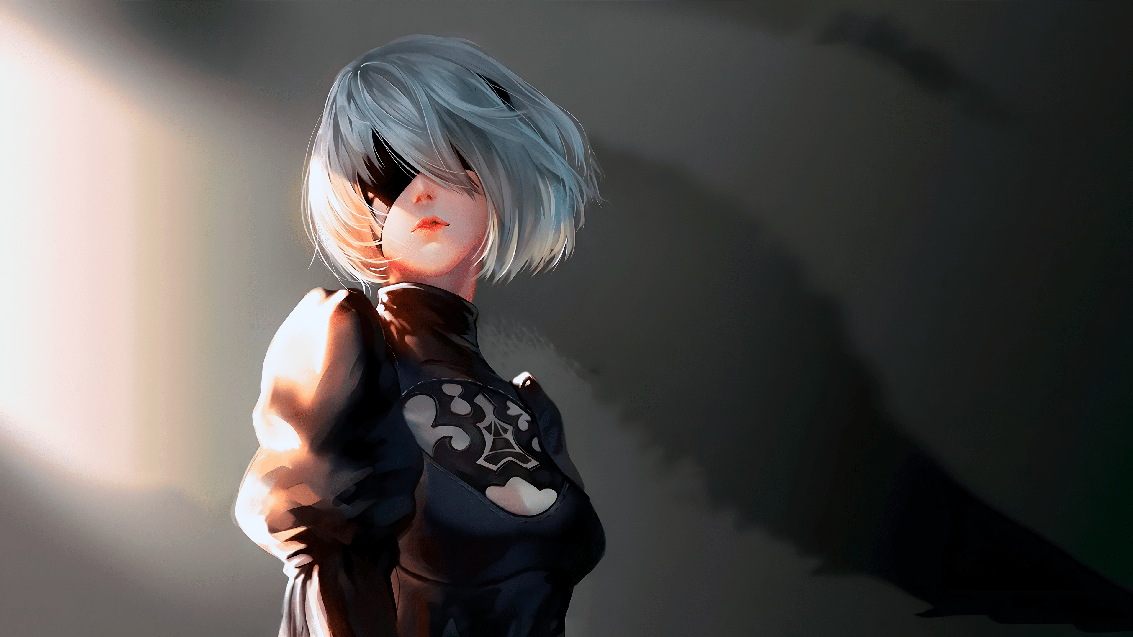 3840x2160 Nier: Automata 2B. (3840x2160)