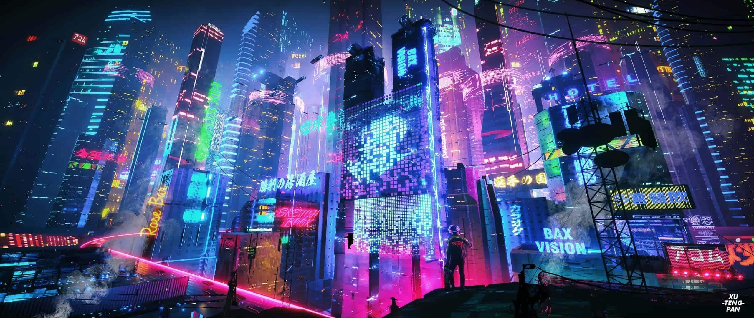 2560x1080 Cyberpunk Ultrawide Wallpaper