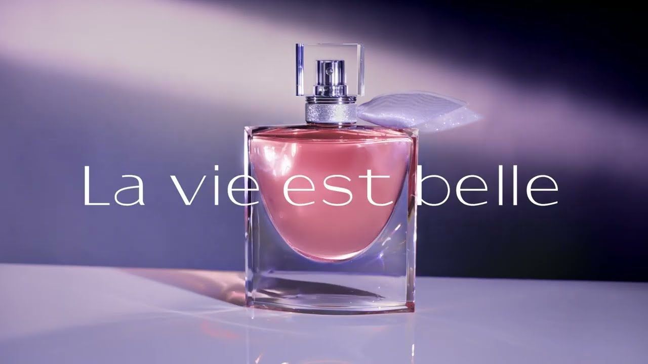 1280x720 HAPPINESS CAPTURED IN A BOTTLE. LA VIE EST BELLE. LANCÔME