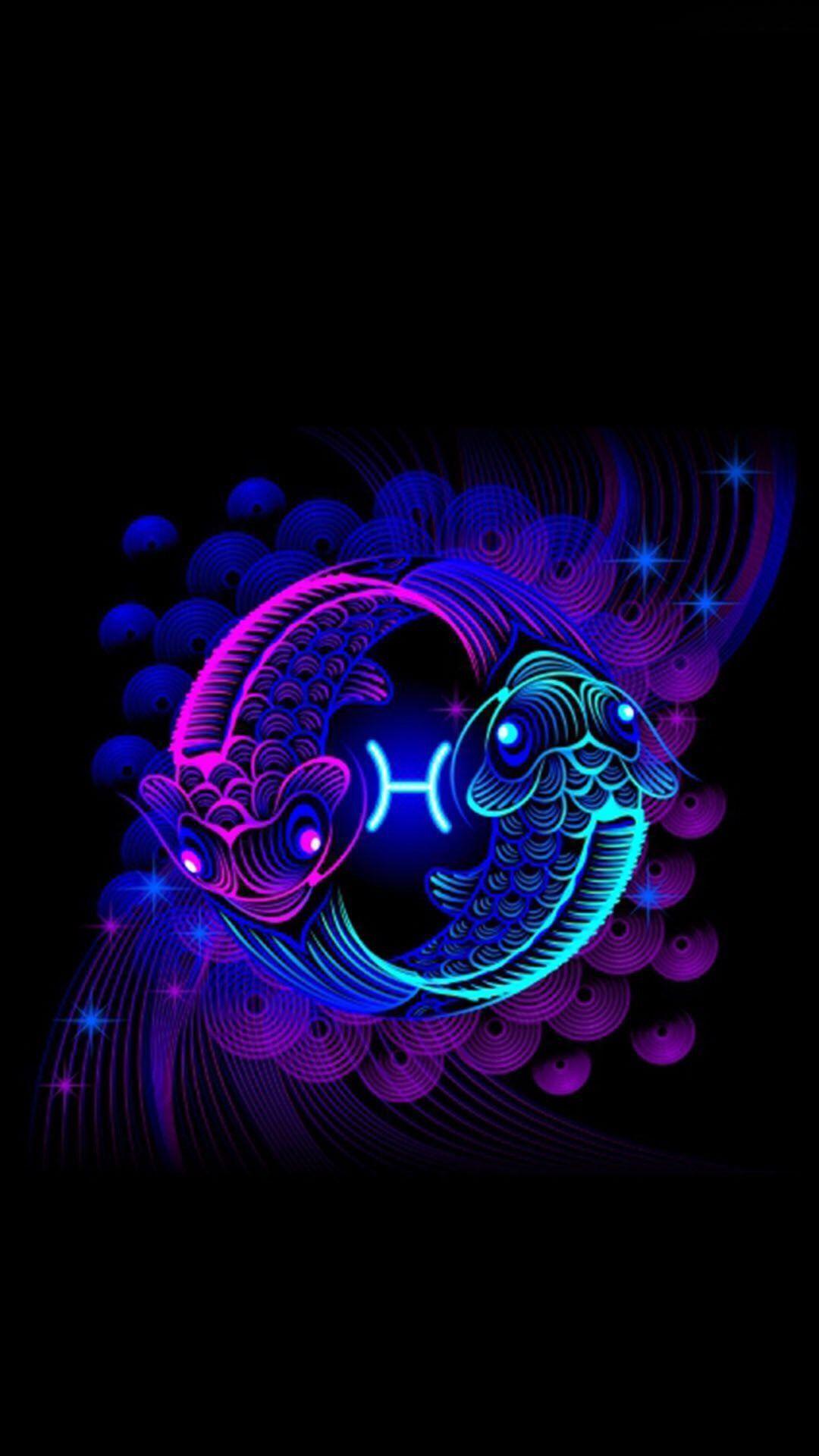 1080x1920 Cute wallpaper. Pisces, Zodiac, Astrology