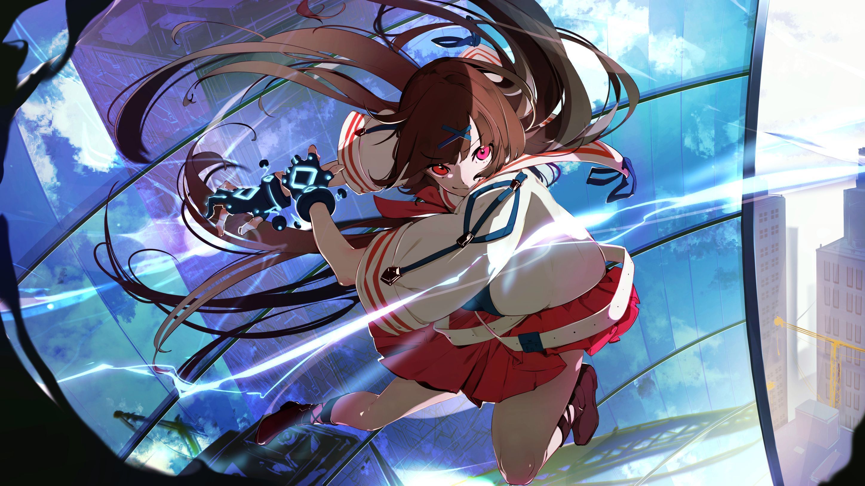 2897x1630 Anime Girl HD Wallpaper by 米室