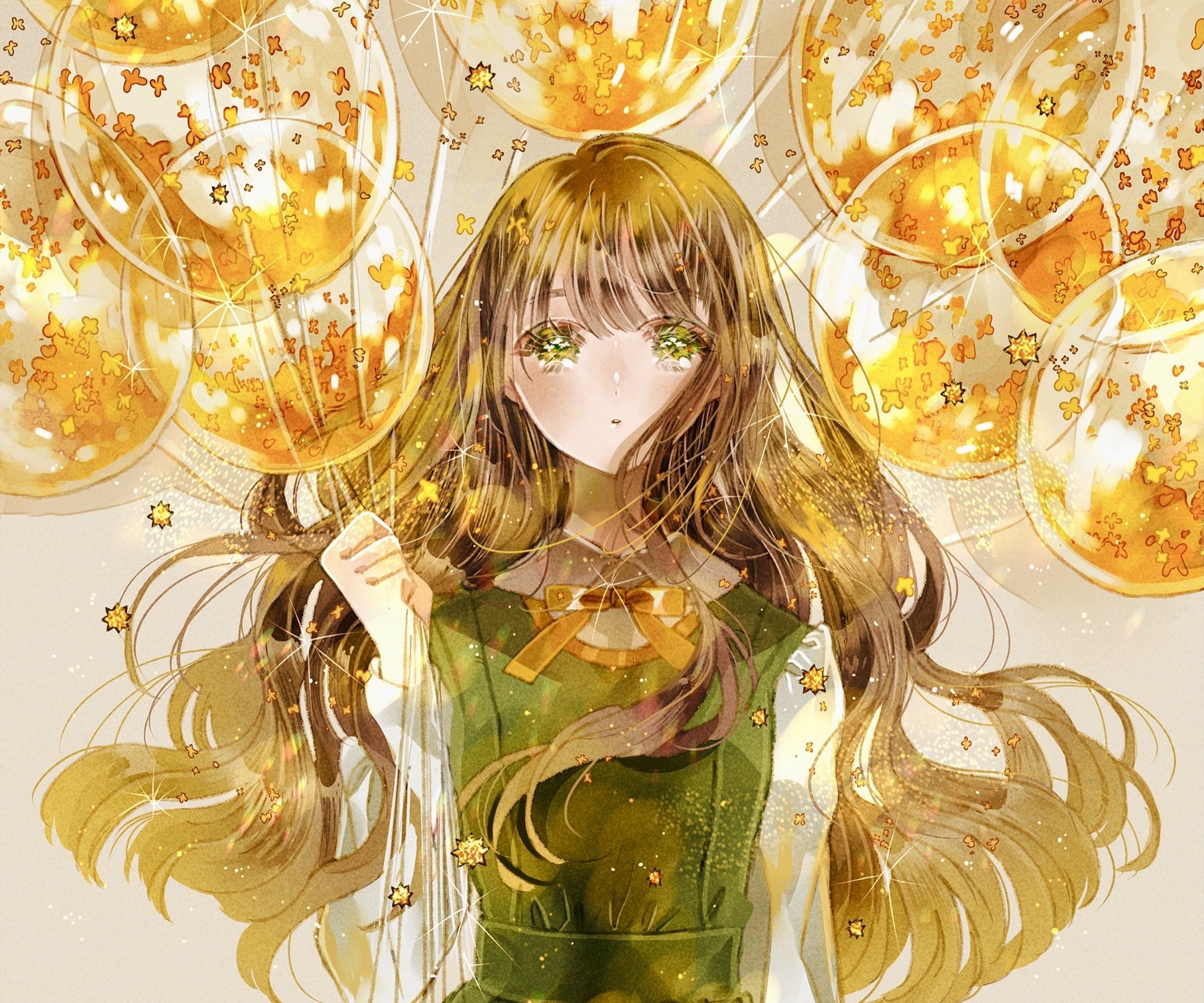 2611x2176 Anime Girl HD Wallpaper
