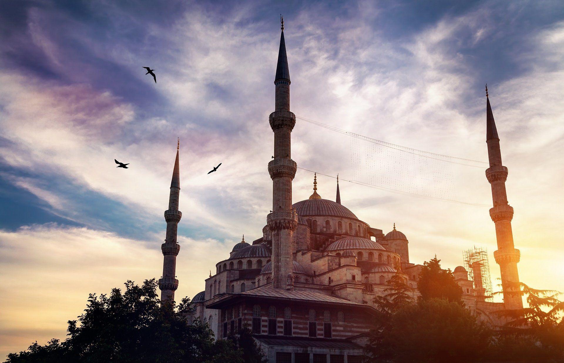1920x1236 Sultan Ahmed Mosque HD Wallpaper and Background Image