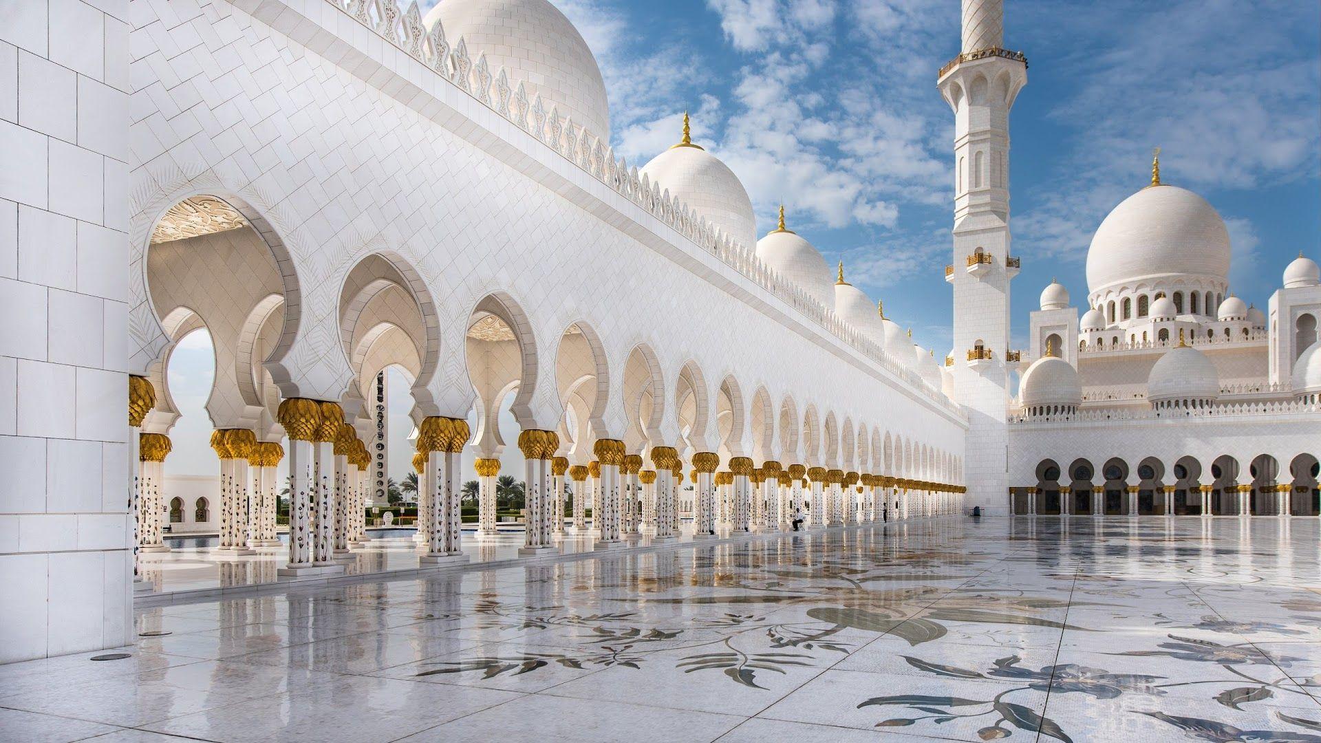 1920x1080 Sheikh Zayed Grand Mosque #Picture