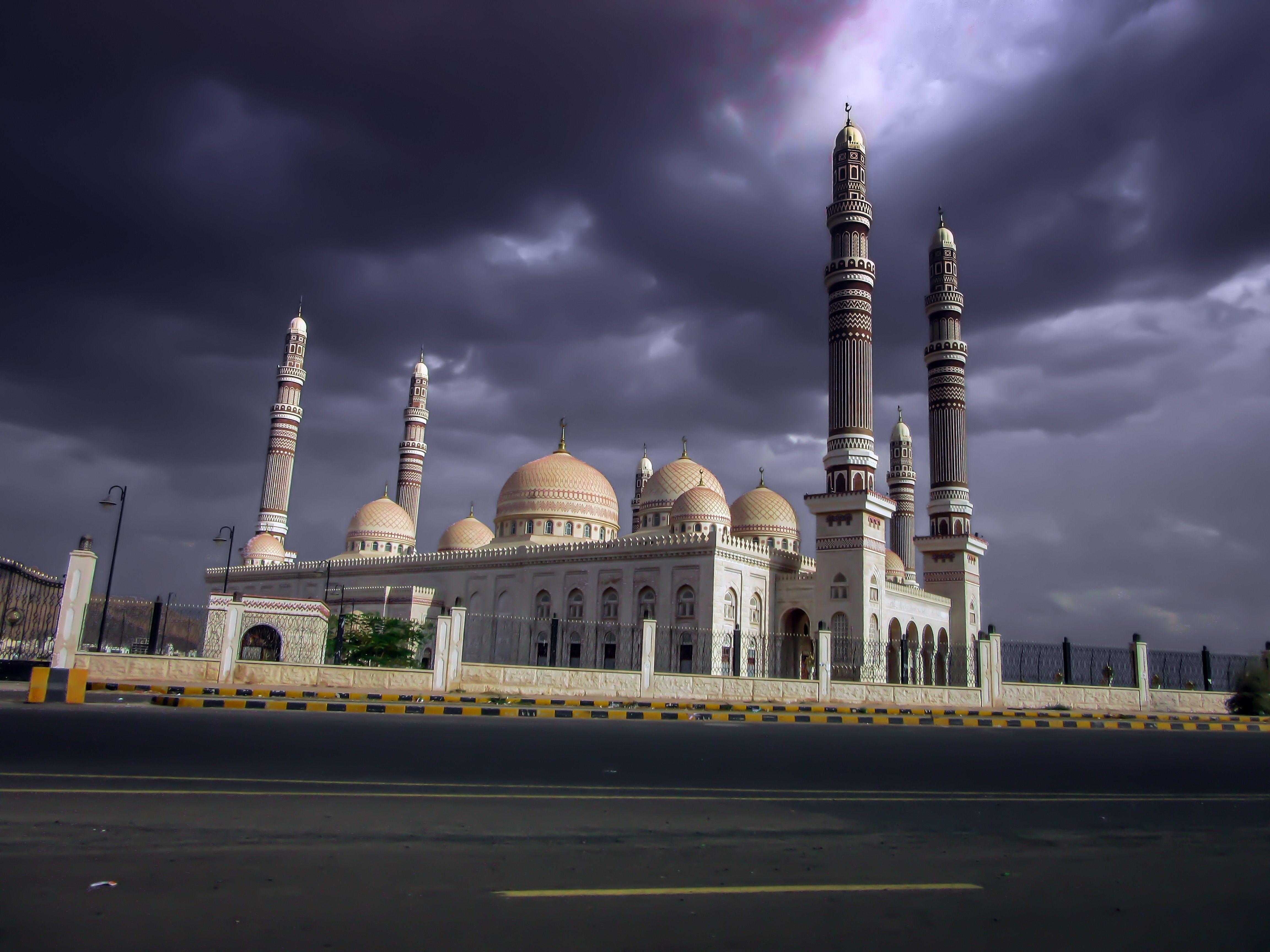 4608x3456 arch yemen mosque wallpaper and background. Other. Tokkoro