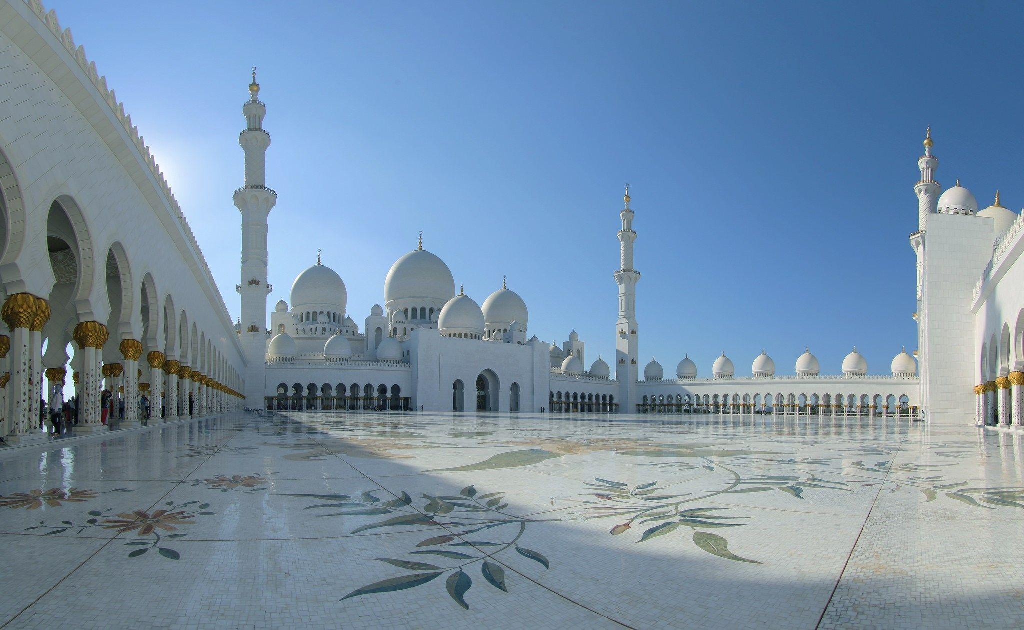 2048x1260 Beautiful Mosque Wallpaper for Desktop
