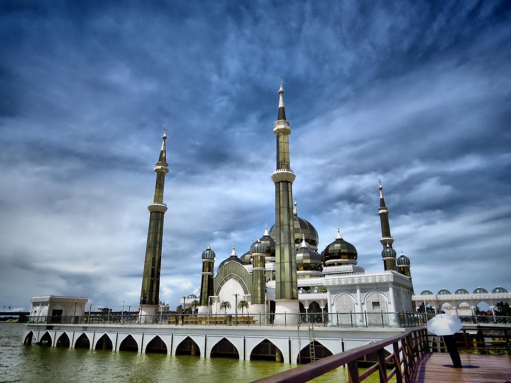 1024x768 World Most Beautiful Mosque Wallpaper