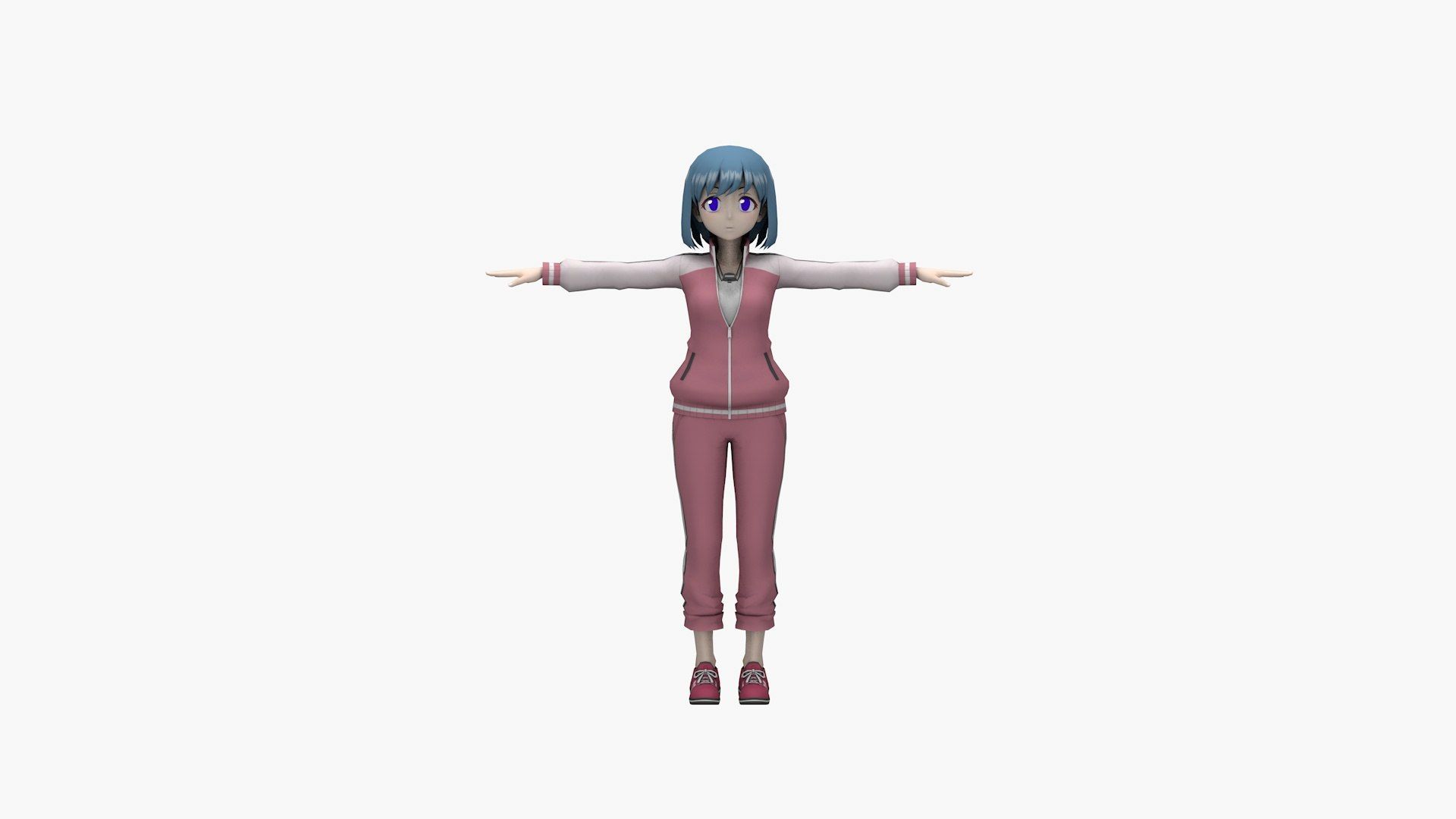 1920x1080 Anime Teacher V4 model