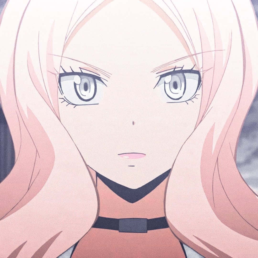 1080x1080 Download Caption: Teacher Irina Jelavić From Assasination Classroom Anime Series Wallpaper