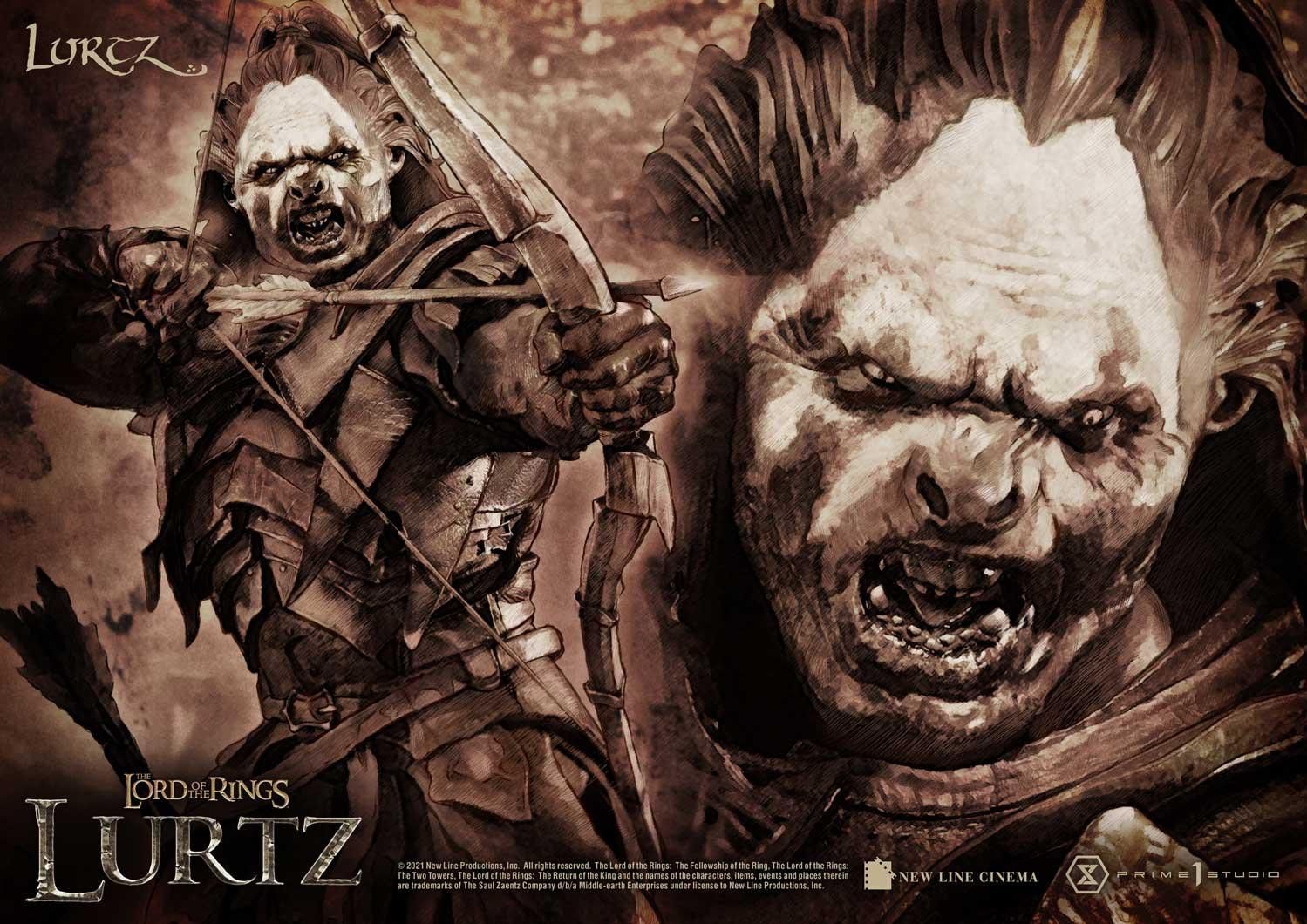 1499x1060 The Lord of the Rings: Lurtz. PRIME 1 STUDIO