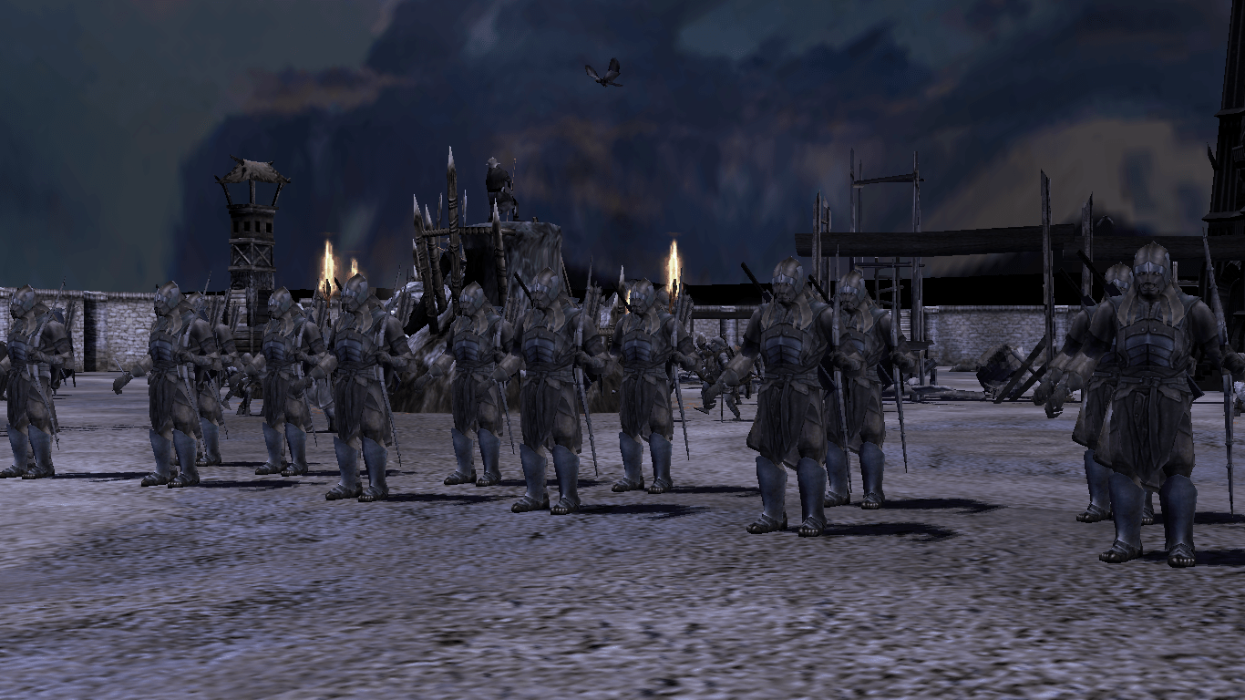 1366x768 Uruk Hai Scouts. Age Of The Ring Mod