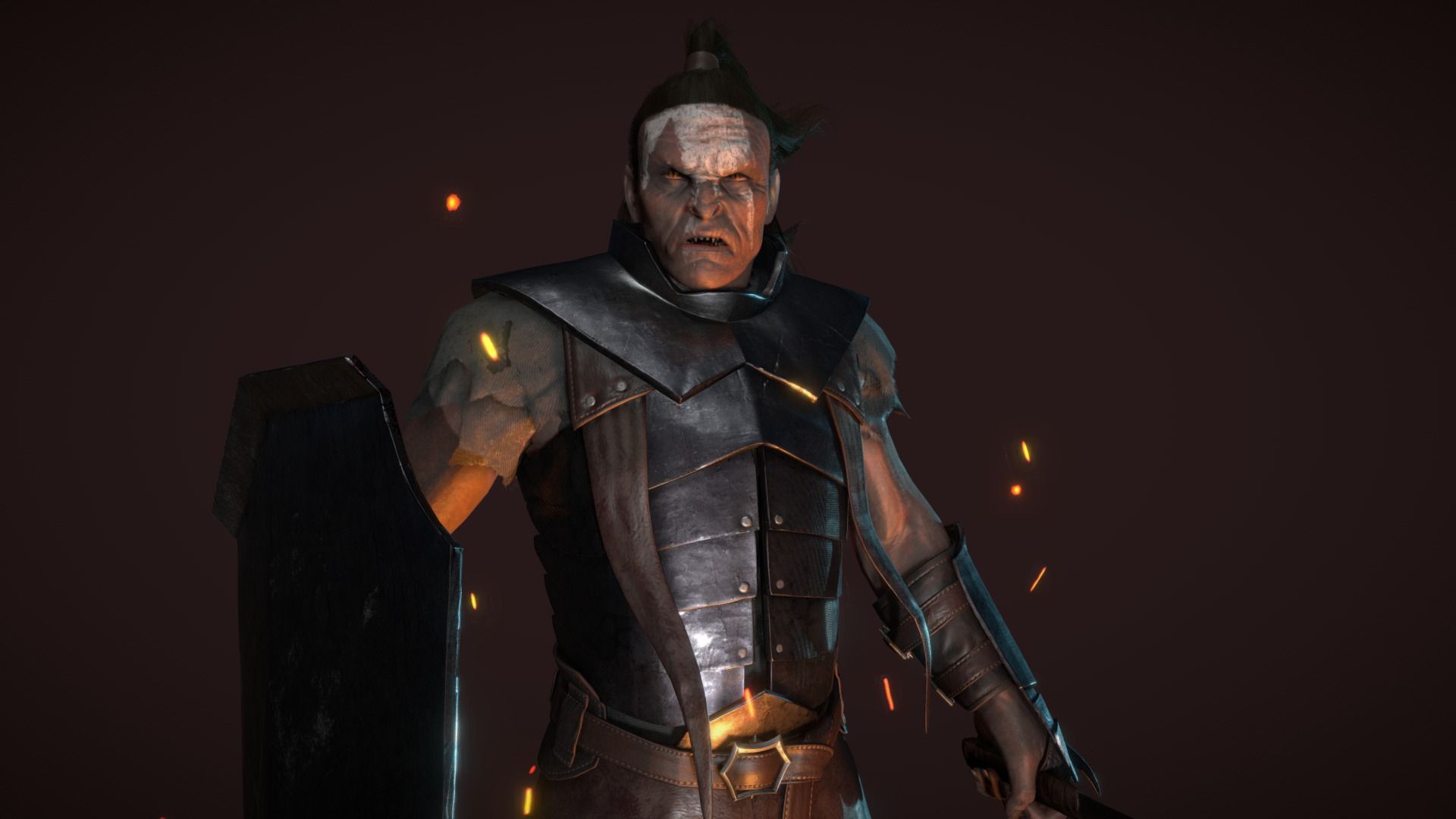 1920x1080 Uruk Hai model by rafaelcatao11 [4687100]
