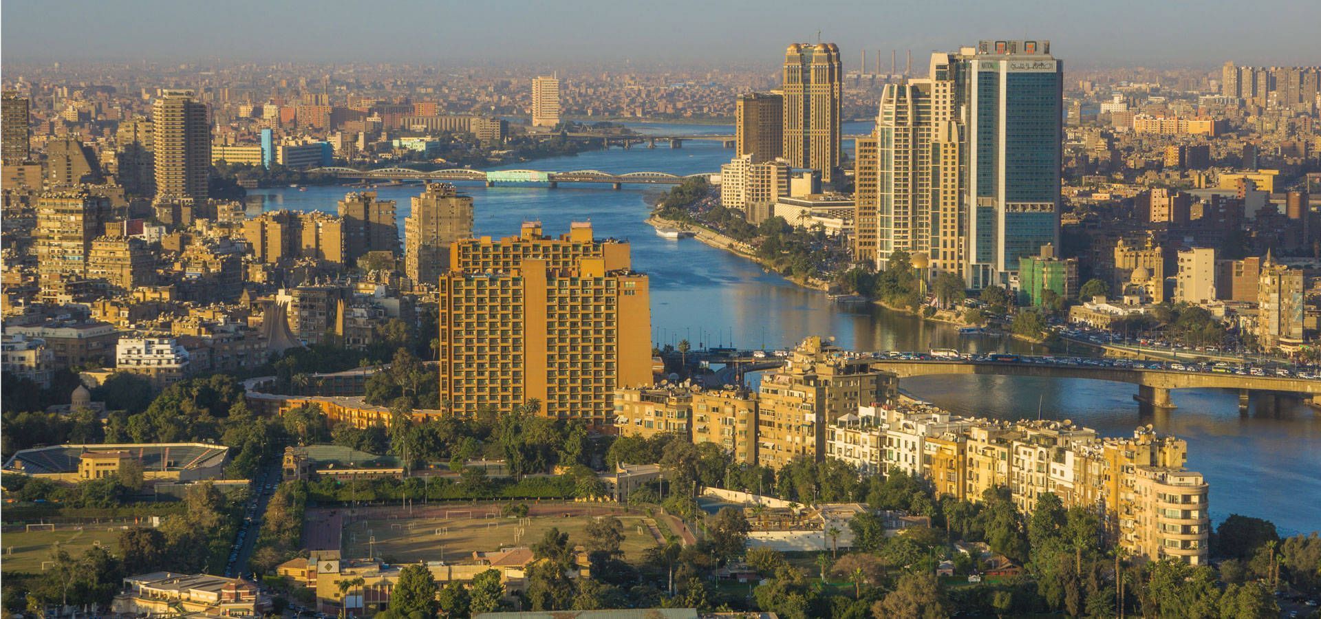 1920x900 Download Cairo City Skyline Wallpaper