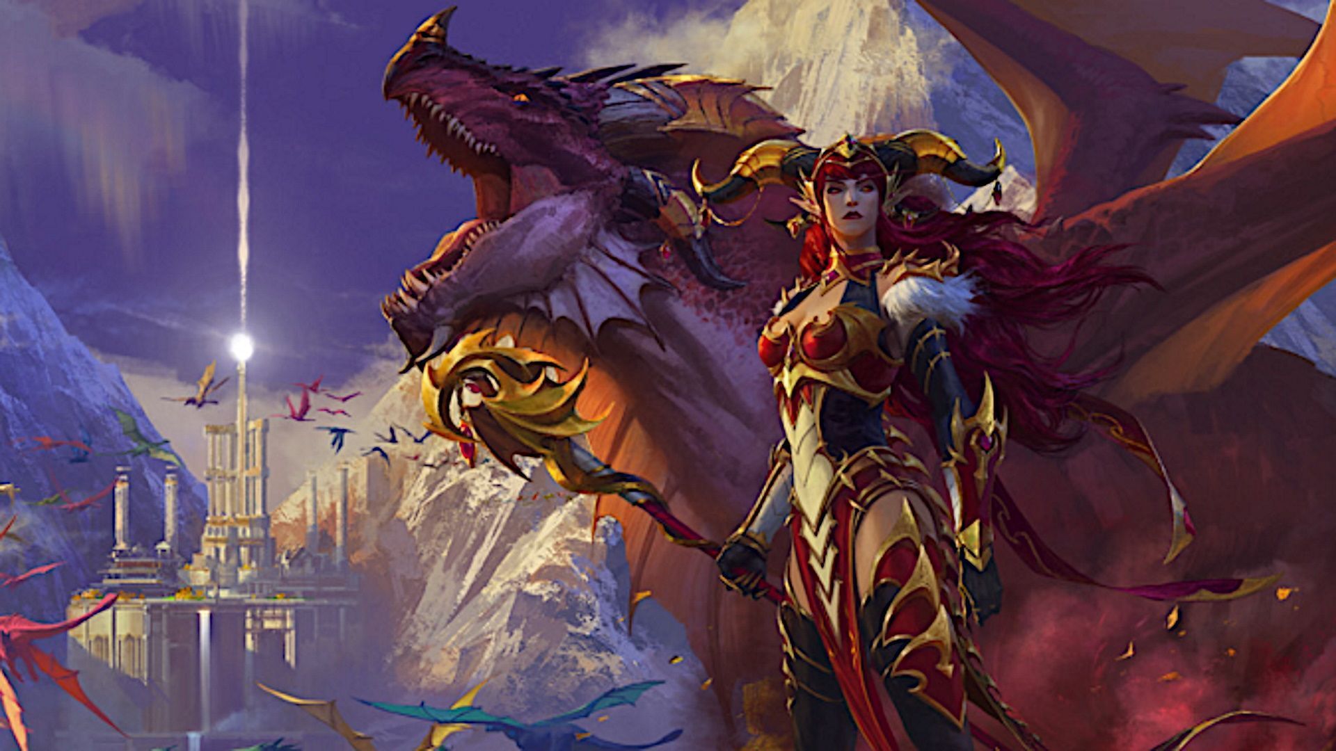 1920x1080 World Of Warcraft Evoker Wallpaper