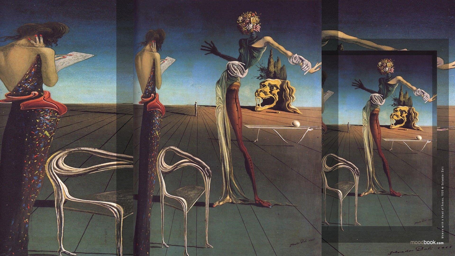 1920x1080 Modern Dali Wallpaper Phone Wallpaper